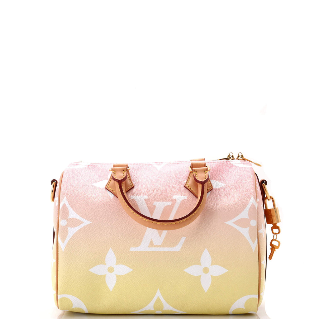 Louis Vuitton Speedy Bandouliere Bag By The Pool Monogram Giant 25
