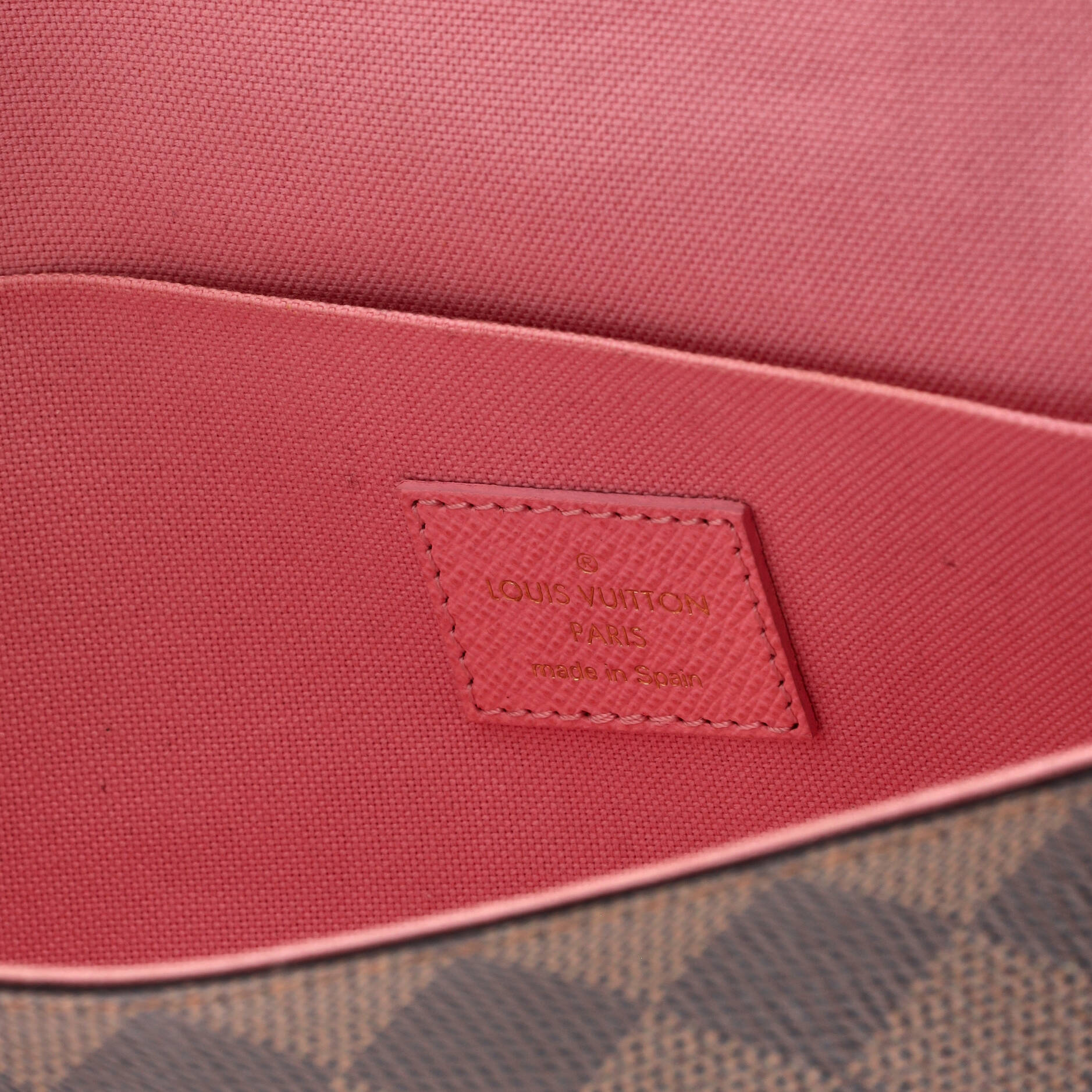 Louis Vuitton Felicie Pochette Flower Printed Studded Damier