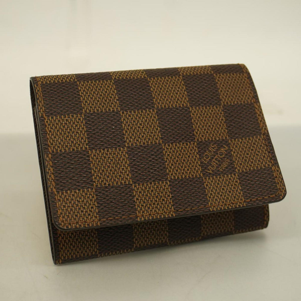 Louis Vuitton Enveloppe Carte De Visite  Canvas Wallet  ()