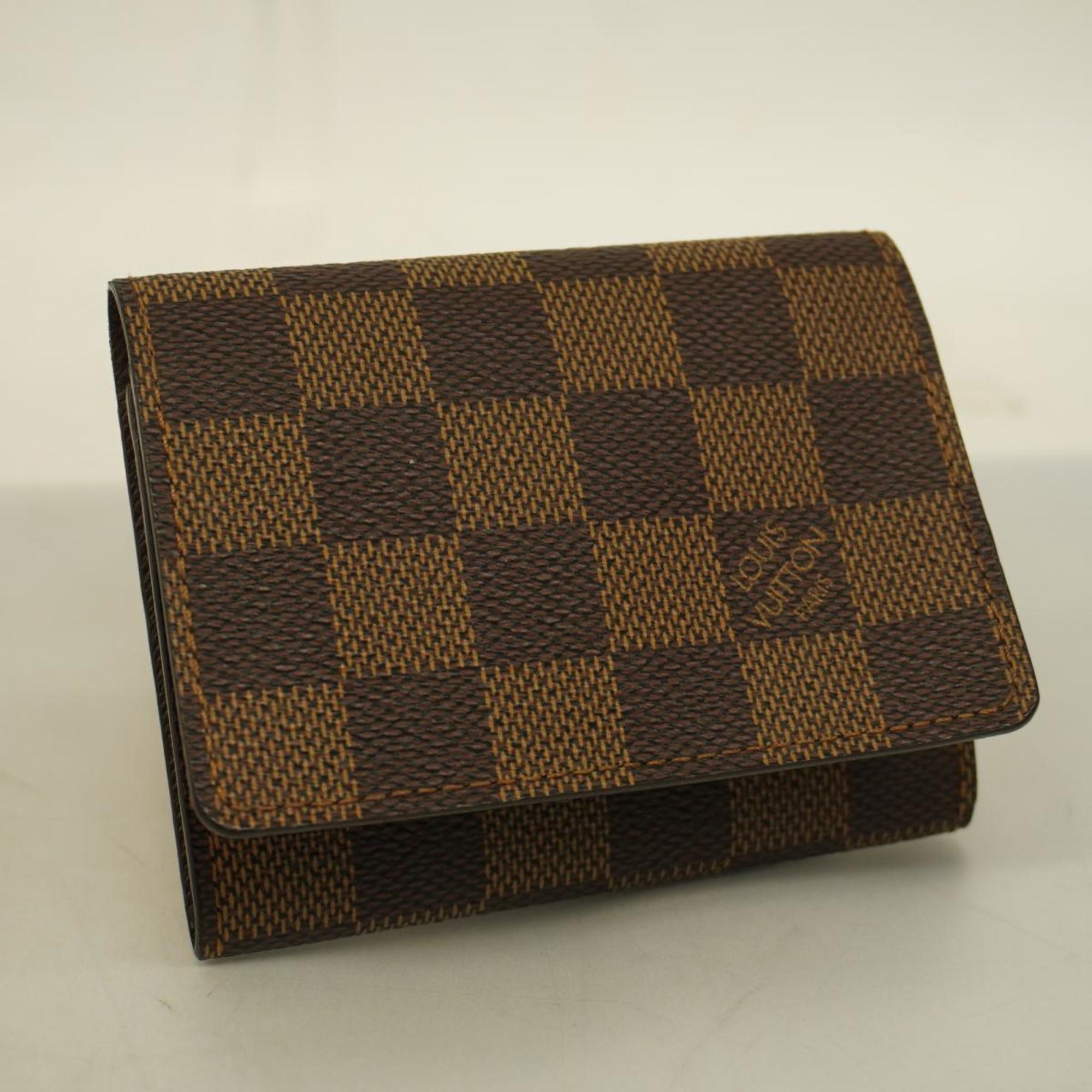Louis Vuitton Enveloppe Carte De Visite  Canvas Wallet  ()
