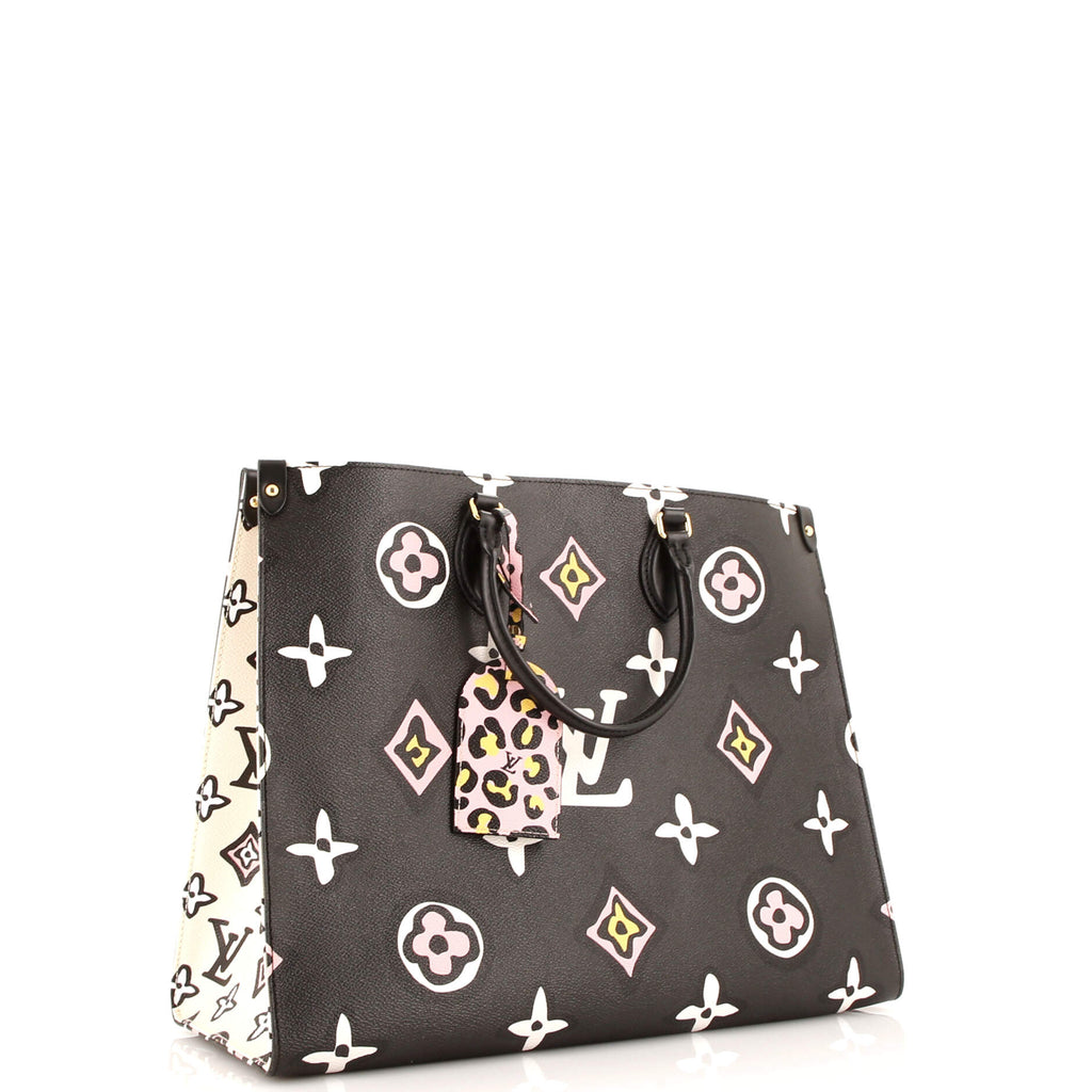 Louis Vuitton OnTheGo Tote Wild at Heart Monogram Giant GM