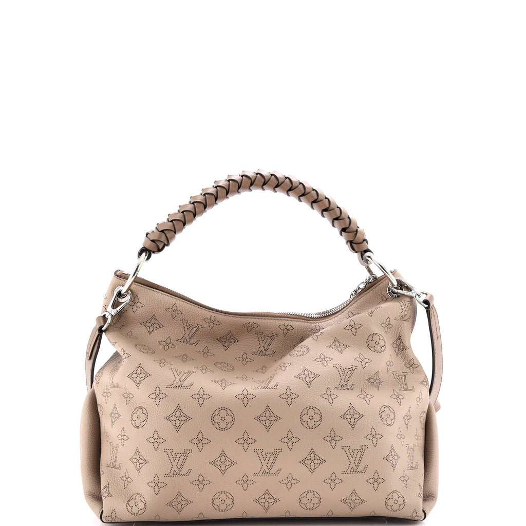 Louis Vuitton Braided Handle Beaubourg Hobo Mahina Leather MM