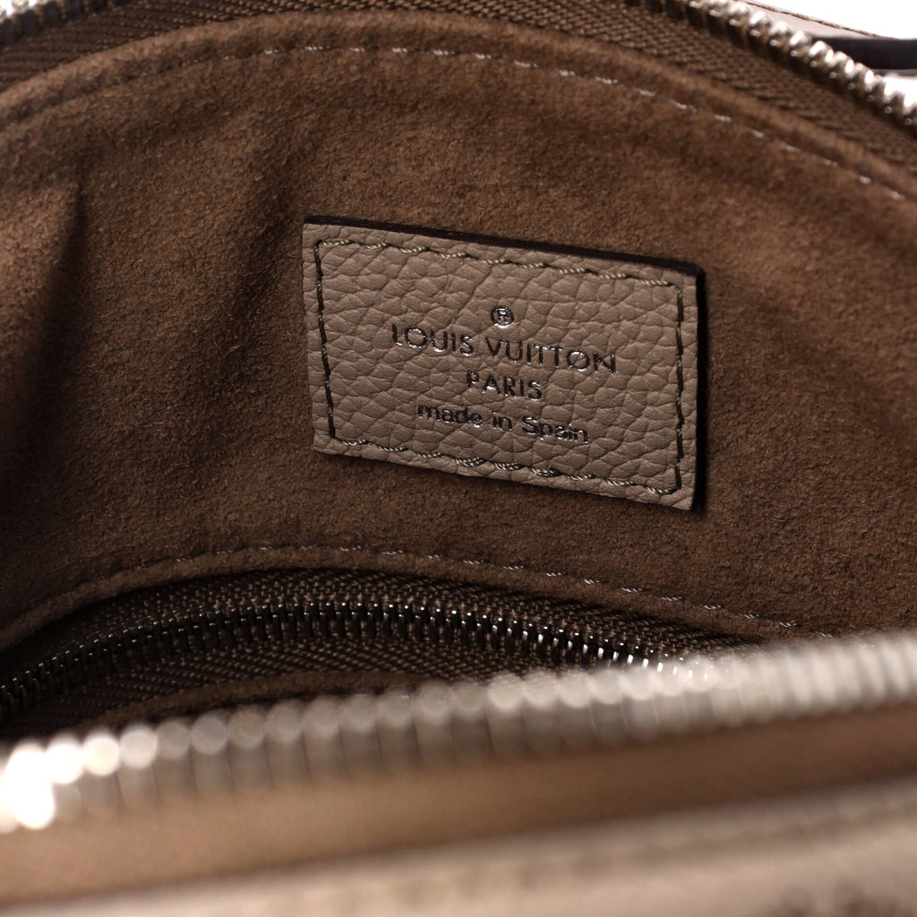 Louis Vuitton Braided Handle Beaubourg Hobo Mahina Leather MM