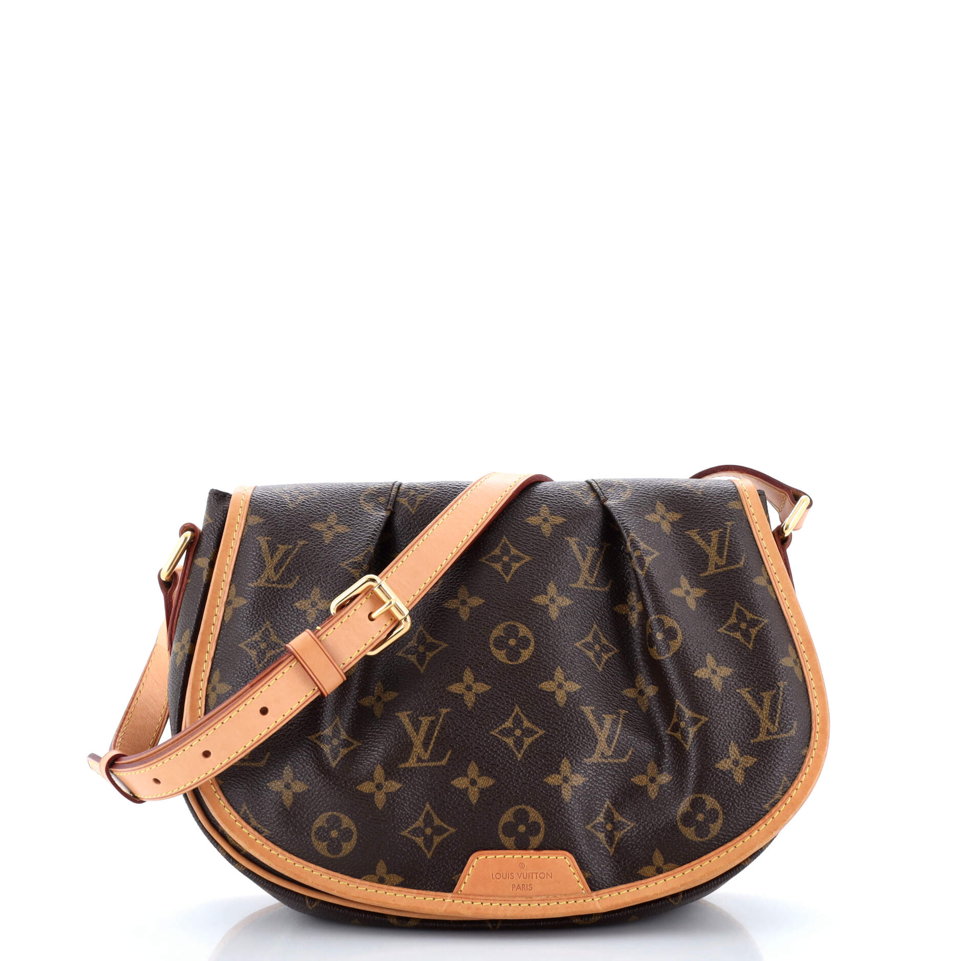 Louis Vuitton Menilmontant Handbag Monogram Canvas PM