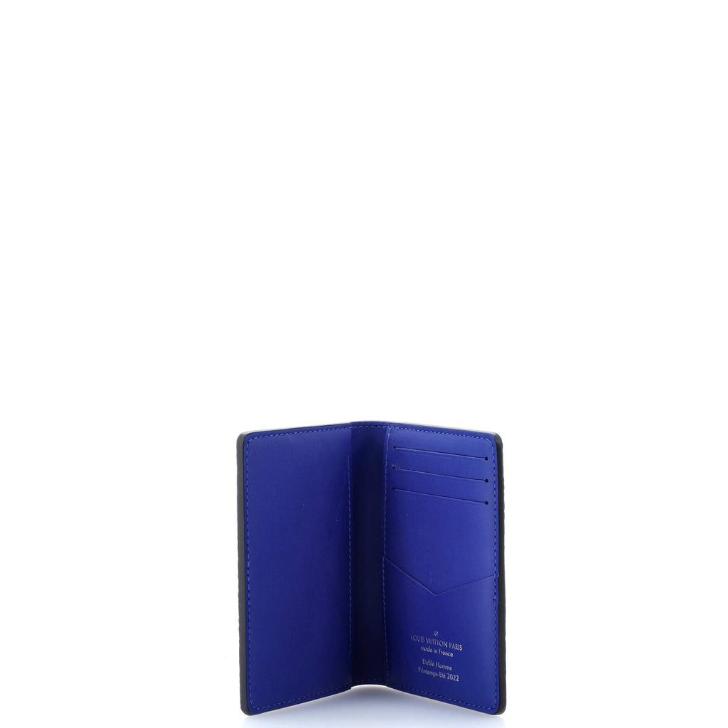 Louis Vuitton Pocket Organizer Limited Edition Illusion Monogram Taurillon Leather