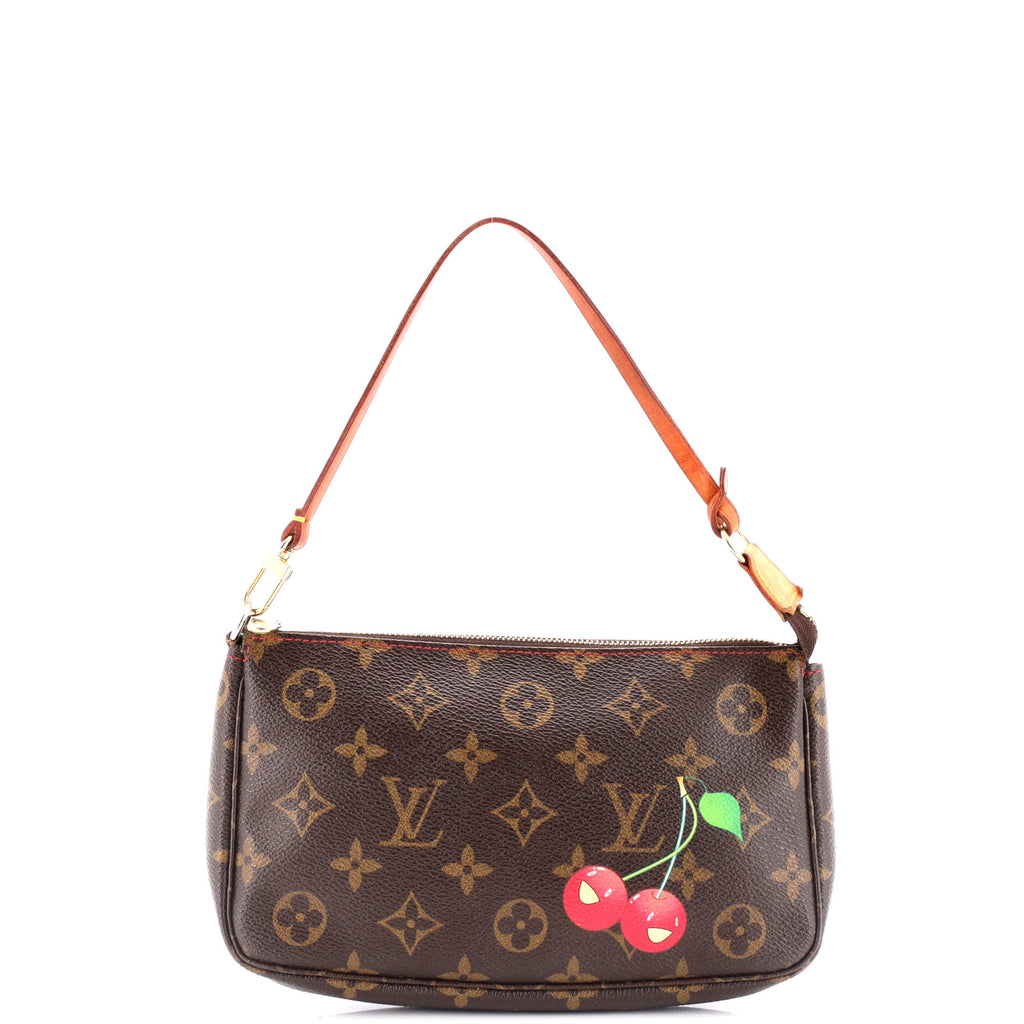 Louis Vuitton Pochette Accessoires Limited Edition Monogram Cerises
