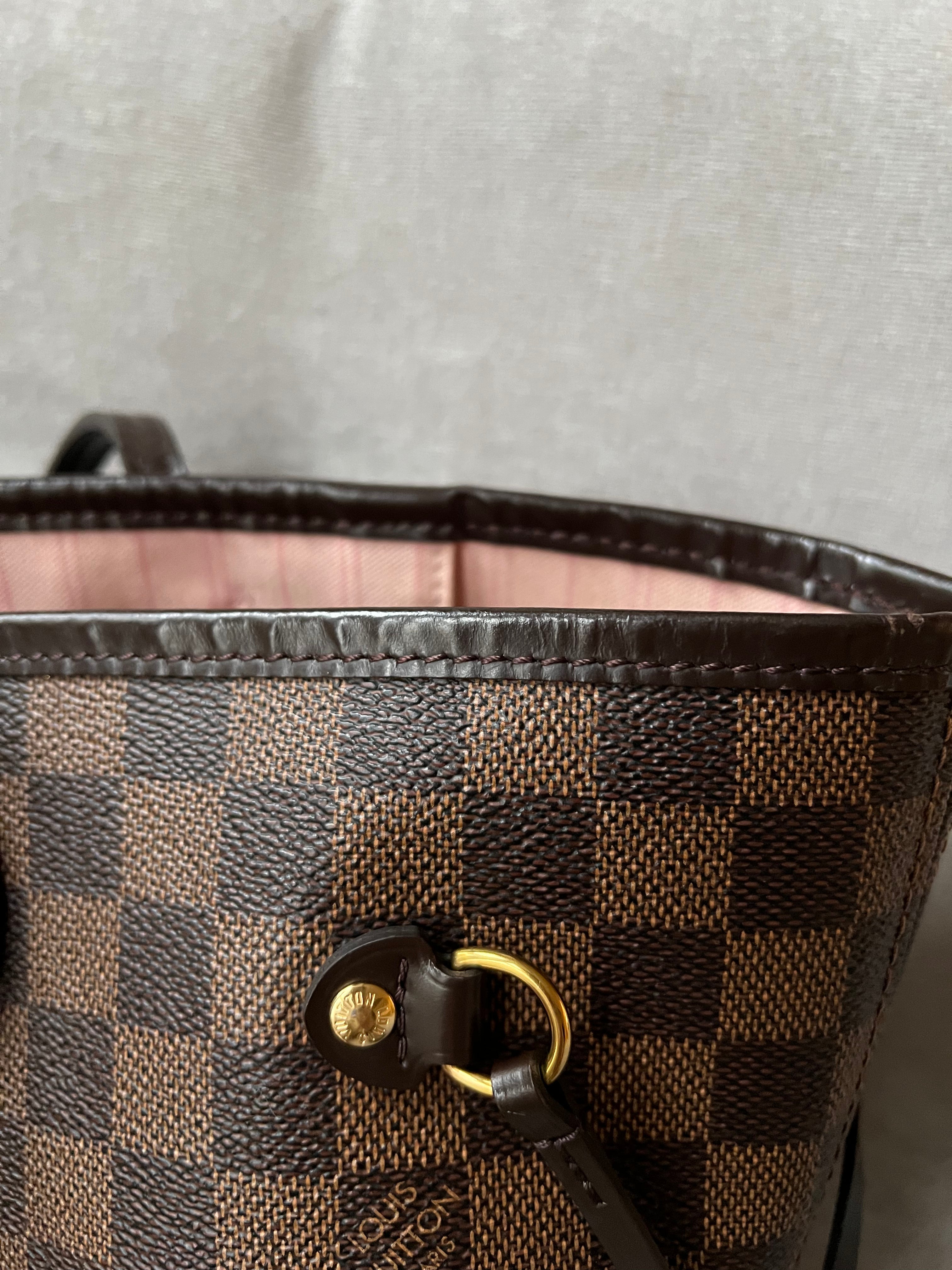 Louis Vuitton Neverfull MM Damier Ebene Cherry Interior (RRP £1,410)