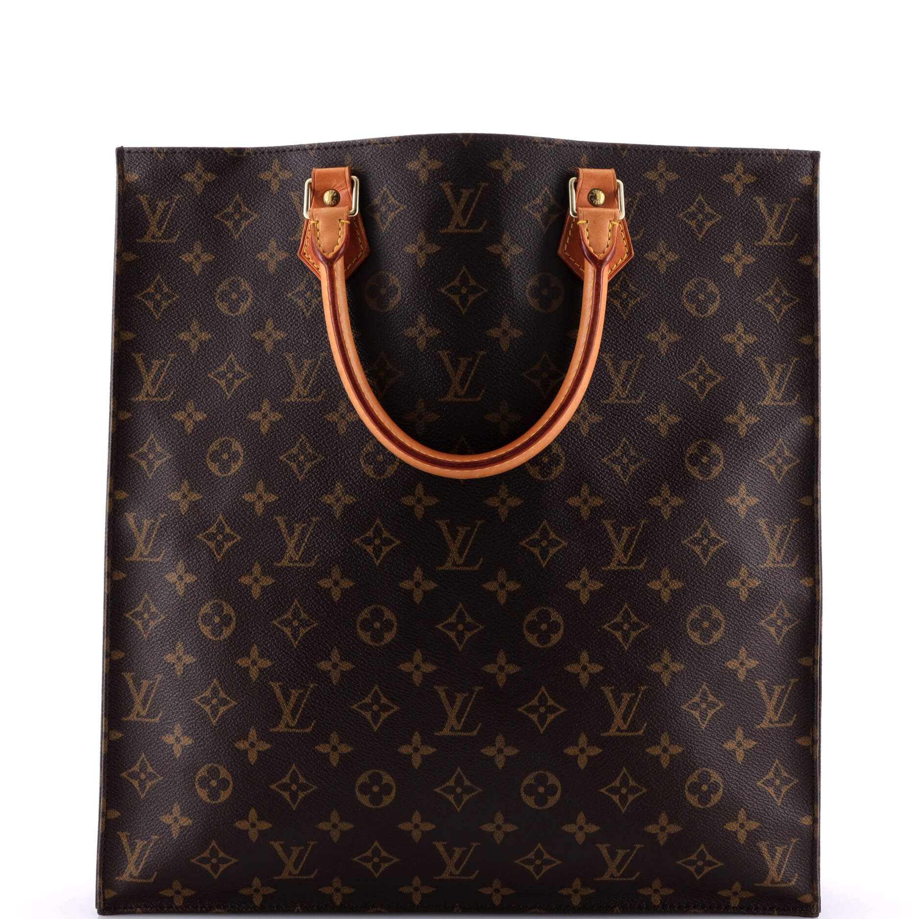 Louis Vuitton Vintage Sac Plat Bag Monogram Canvas