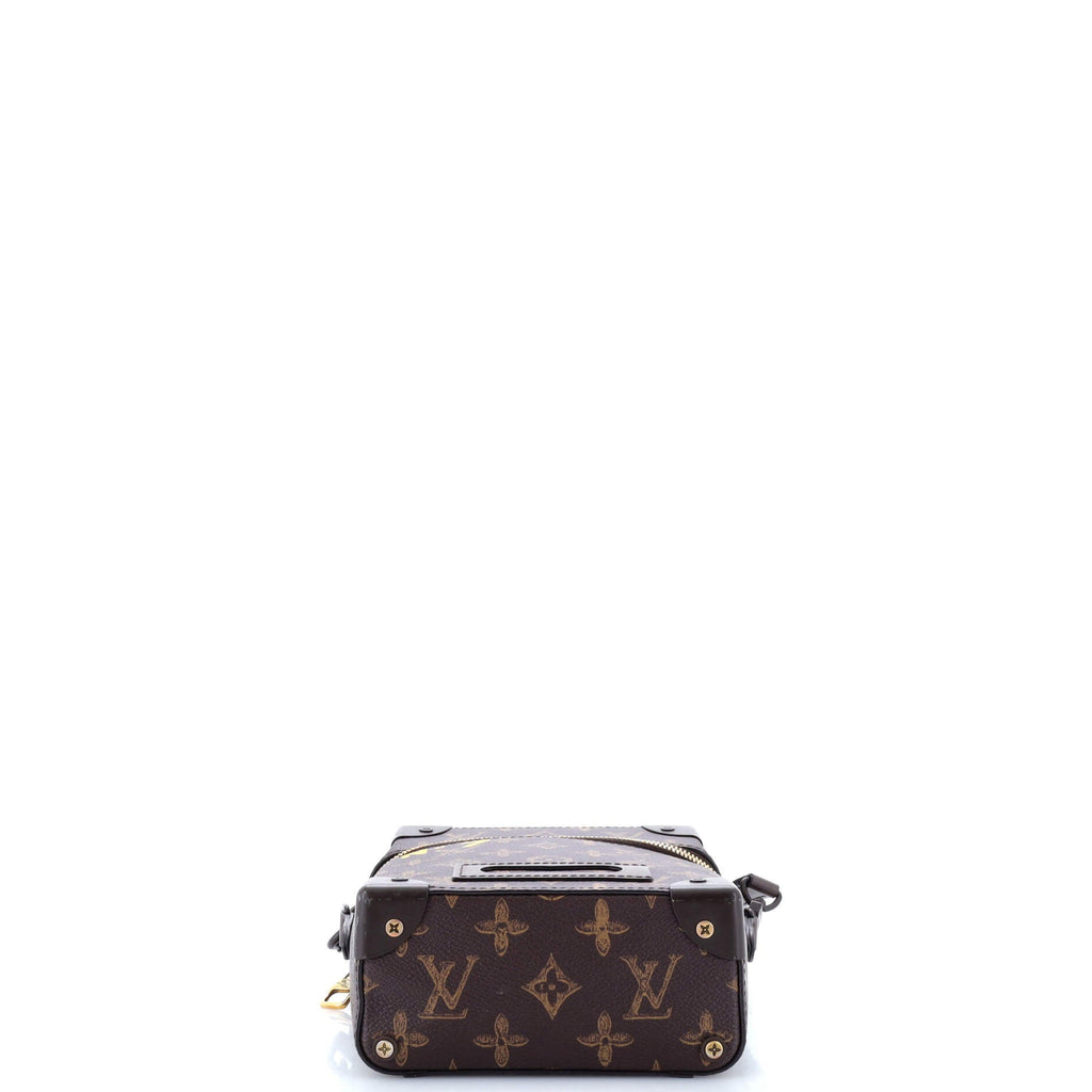 Louis Vuitton Vertical Box Trunk Bag No.7 Trunk L'Oeil Vintage Monogram Canvas
