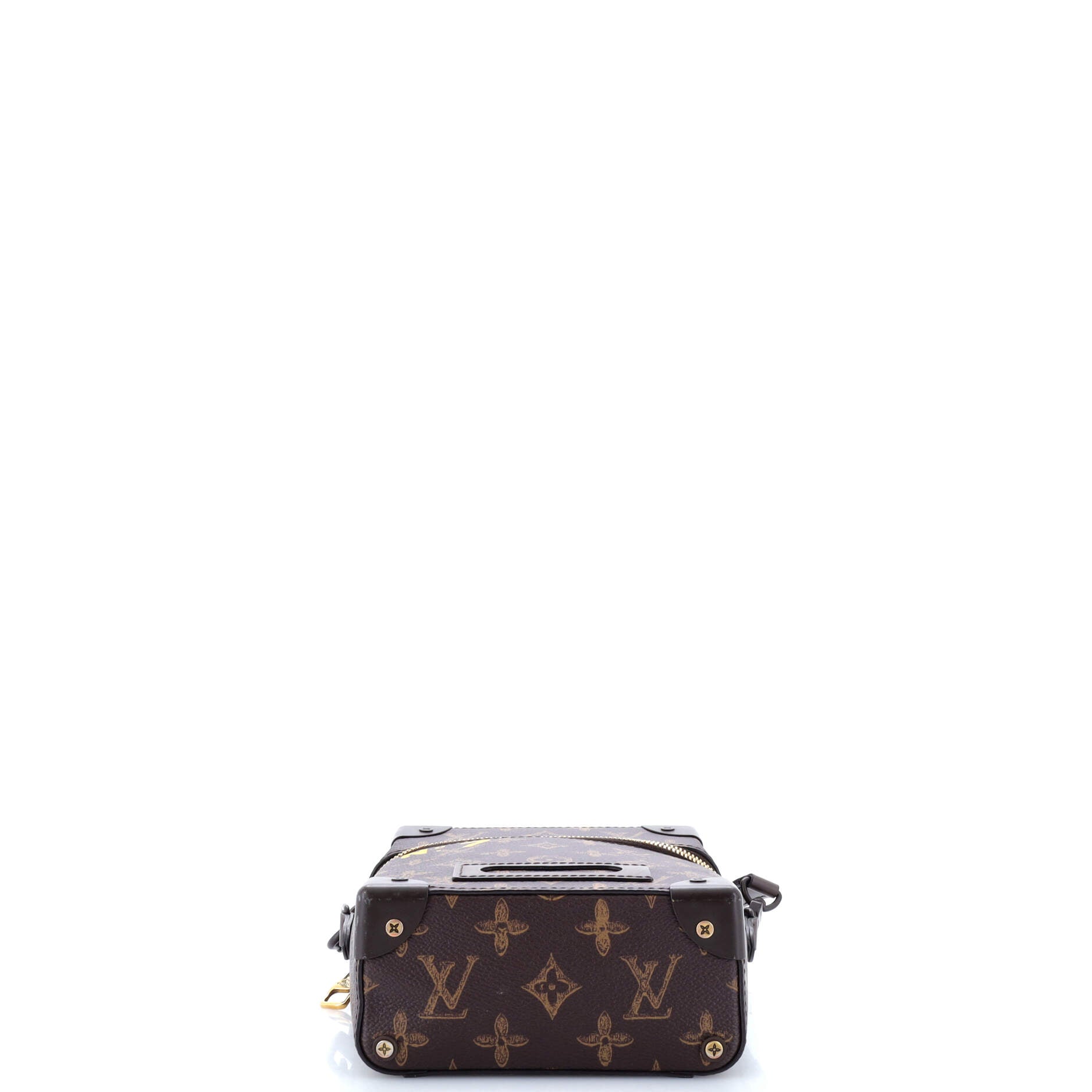 Louis Vuitton Vertical Box Trunk Bag No.7 Trunk L'Oeil Vintage Monogram Canvas