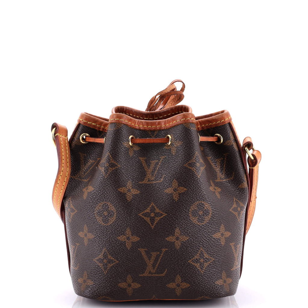 Louis Vuitton Noe Handbag Monogram Canvas Nano