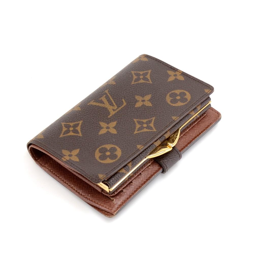 Louis Vuitto Porte Monnaie Billets Viennois Monogram Canvas Bifold Wallet