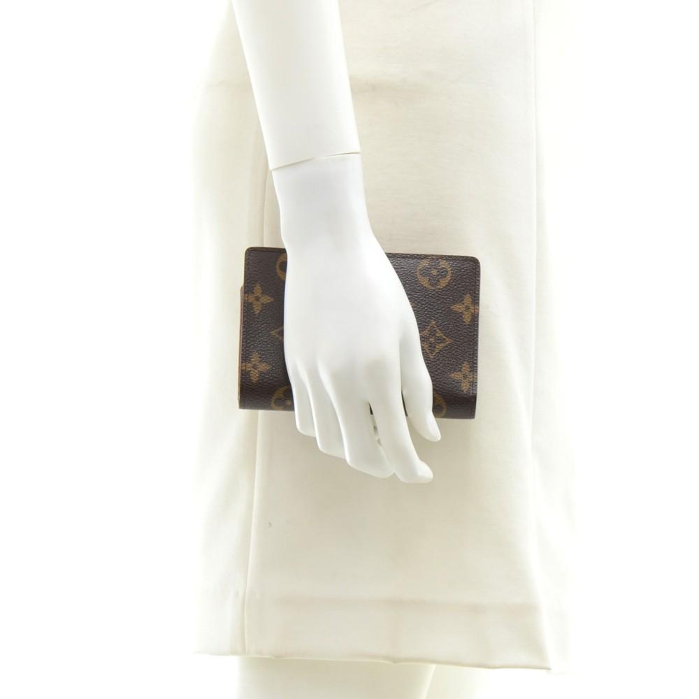 Louis Vuitto Porte Monnaie Billets Viennois Monogram Canvas Bifold Wallet