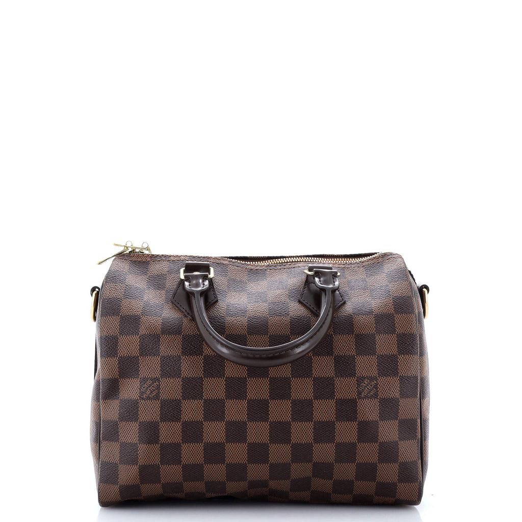 Louis Vuitton Speedy Bandouliere Bag Damier 25