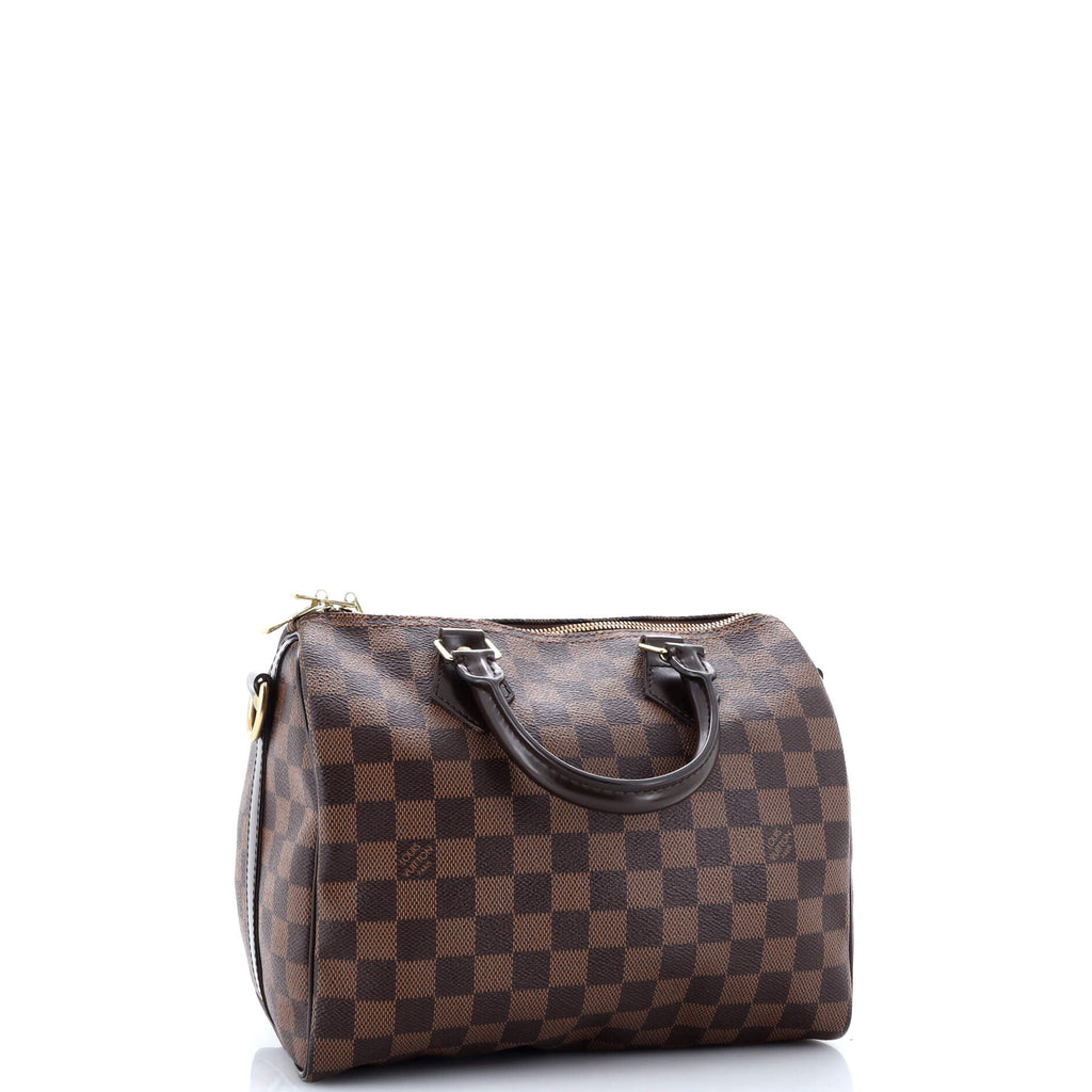 Louis Vuitton Speedy Bandouliere Bag Damier 25