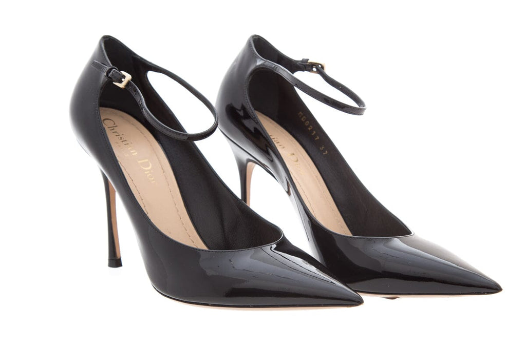 Dior Black Patient Heels SZ 37
