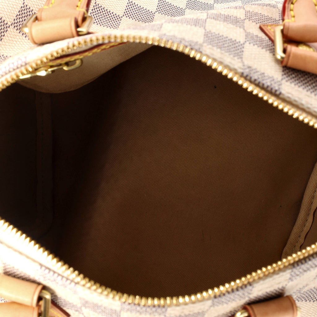 Louis Vuitton Speedy Bandouliere Bag Damier 25