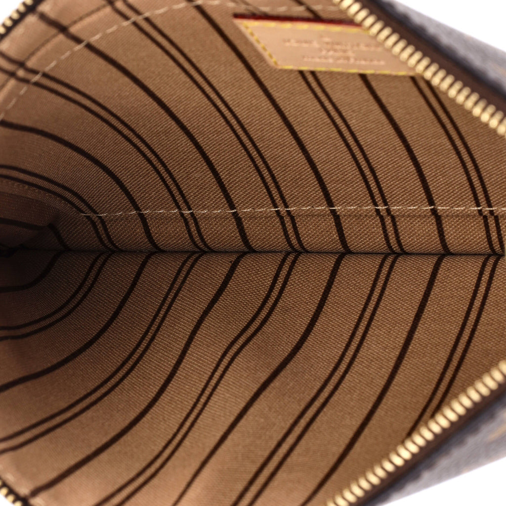 Louis Vuitton Neverfull Pochette Monogram Canvas Large