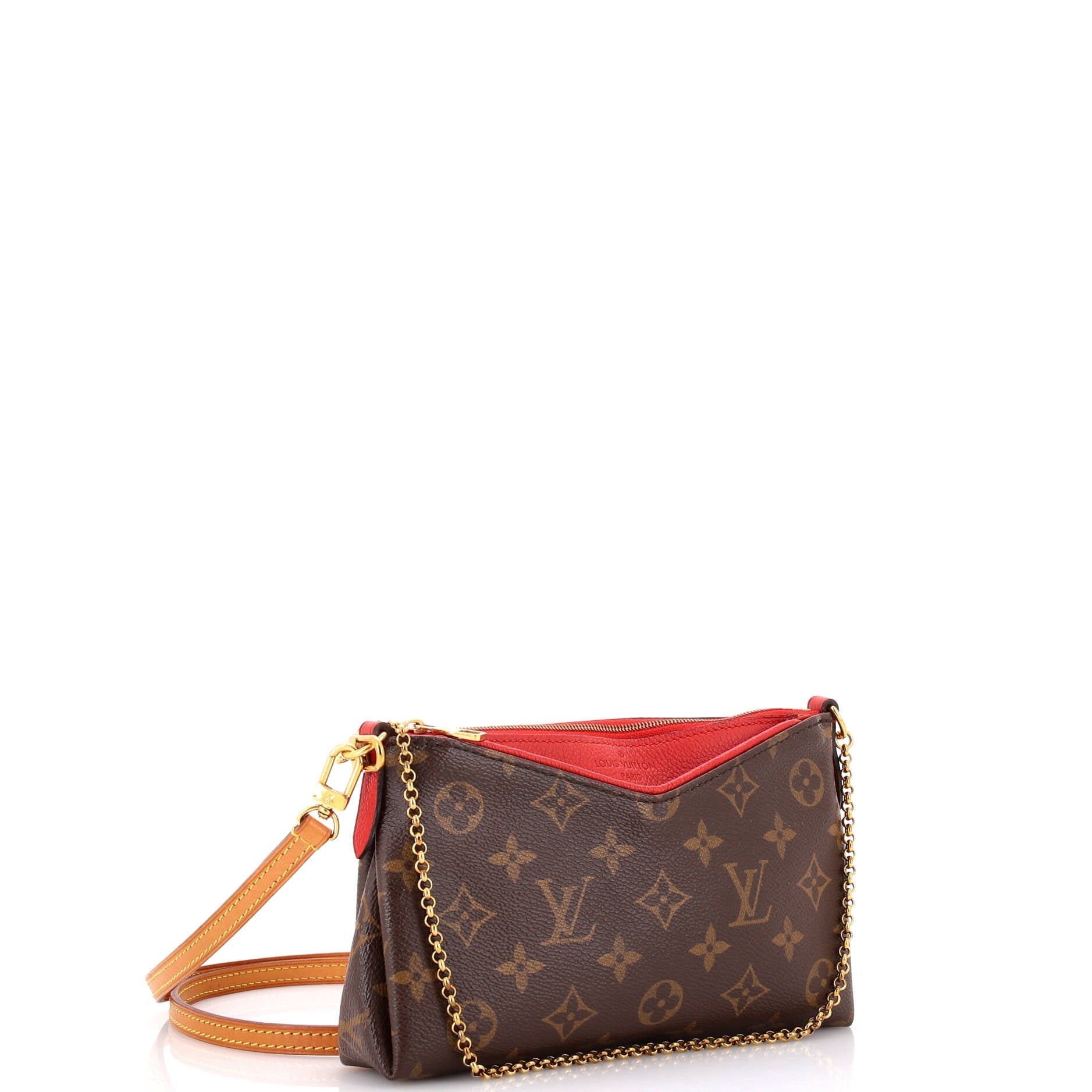 Louis Vuitton Pallas Clutch Monogram Canvas