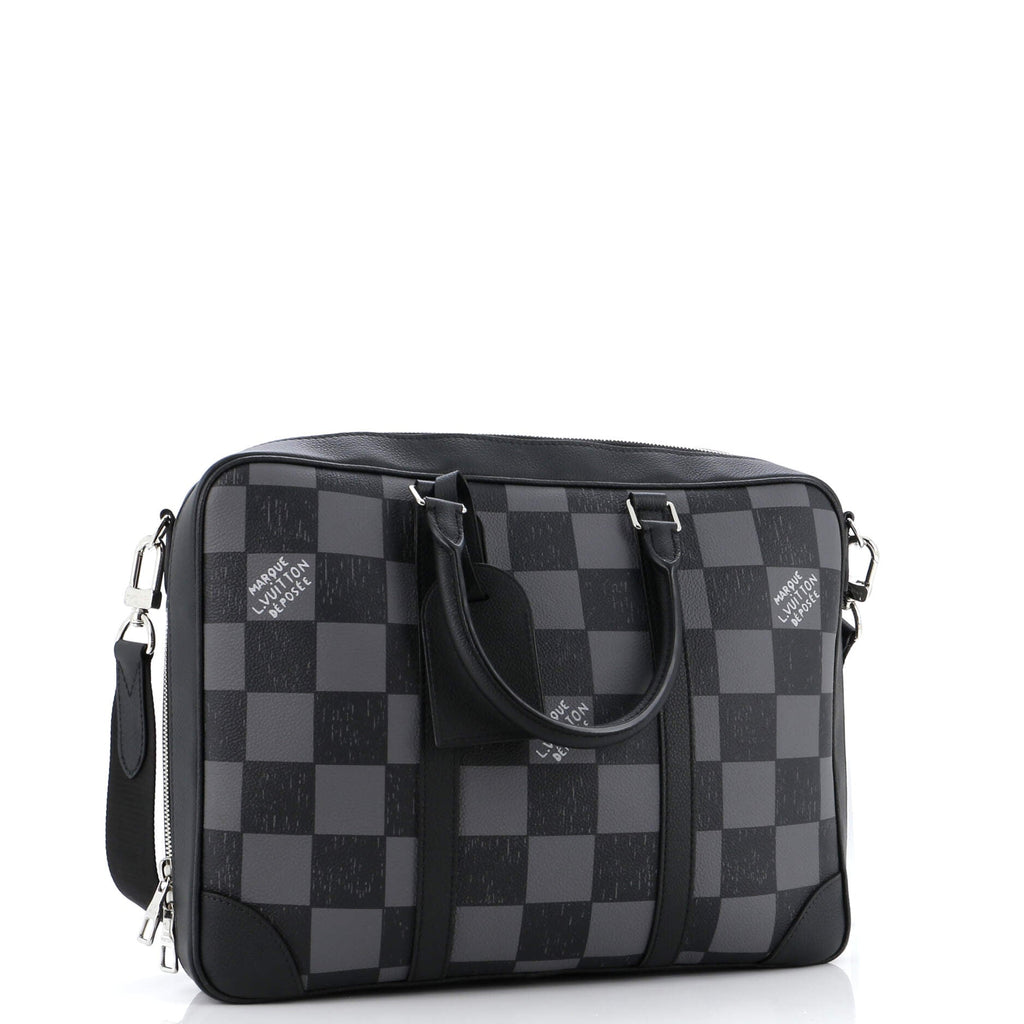 Louis Vuitton Sirius Briefcase Limited Edition Marque Deposee Damier Giant