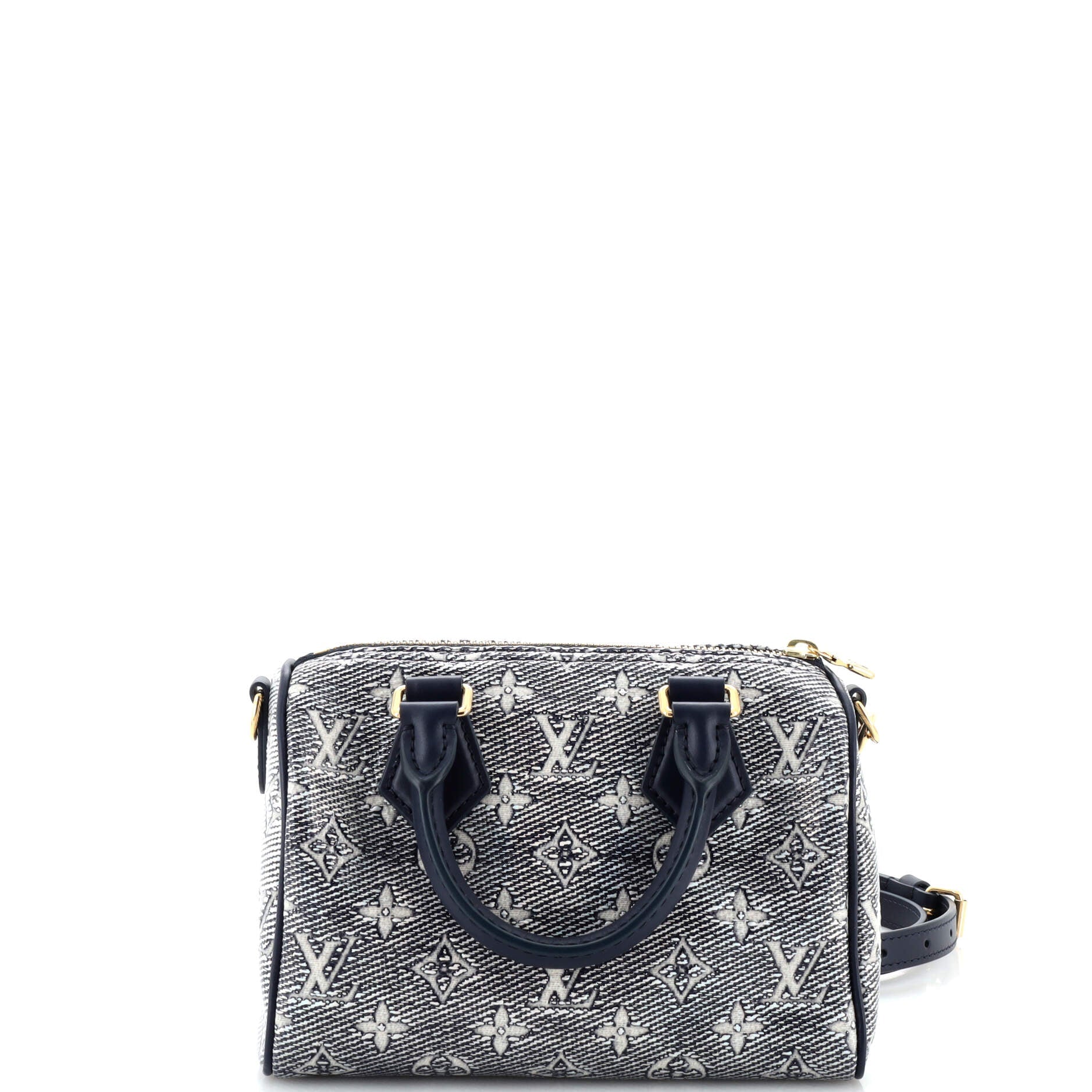 Louis Vuitton Speedy Bandouliere Bag Monoglam Jacquard Canvas 20