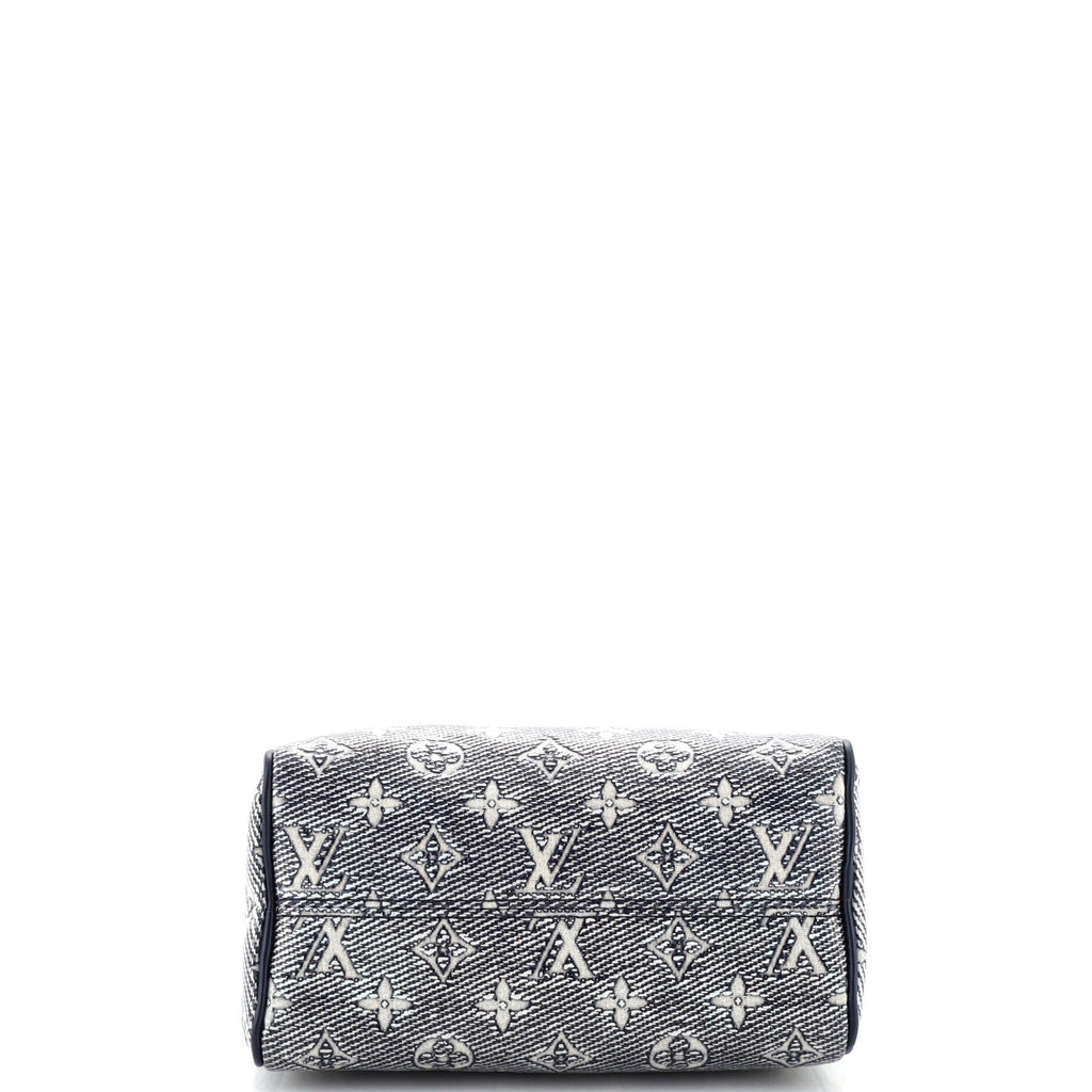 Louis Vuitton Speedy Bandouliere Bag Monoglam Jacquard Canvas 20