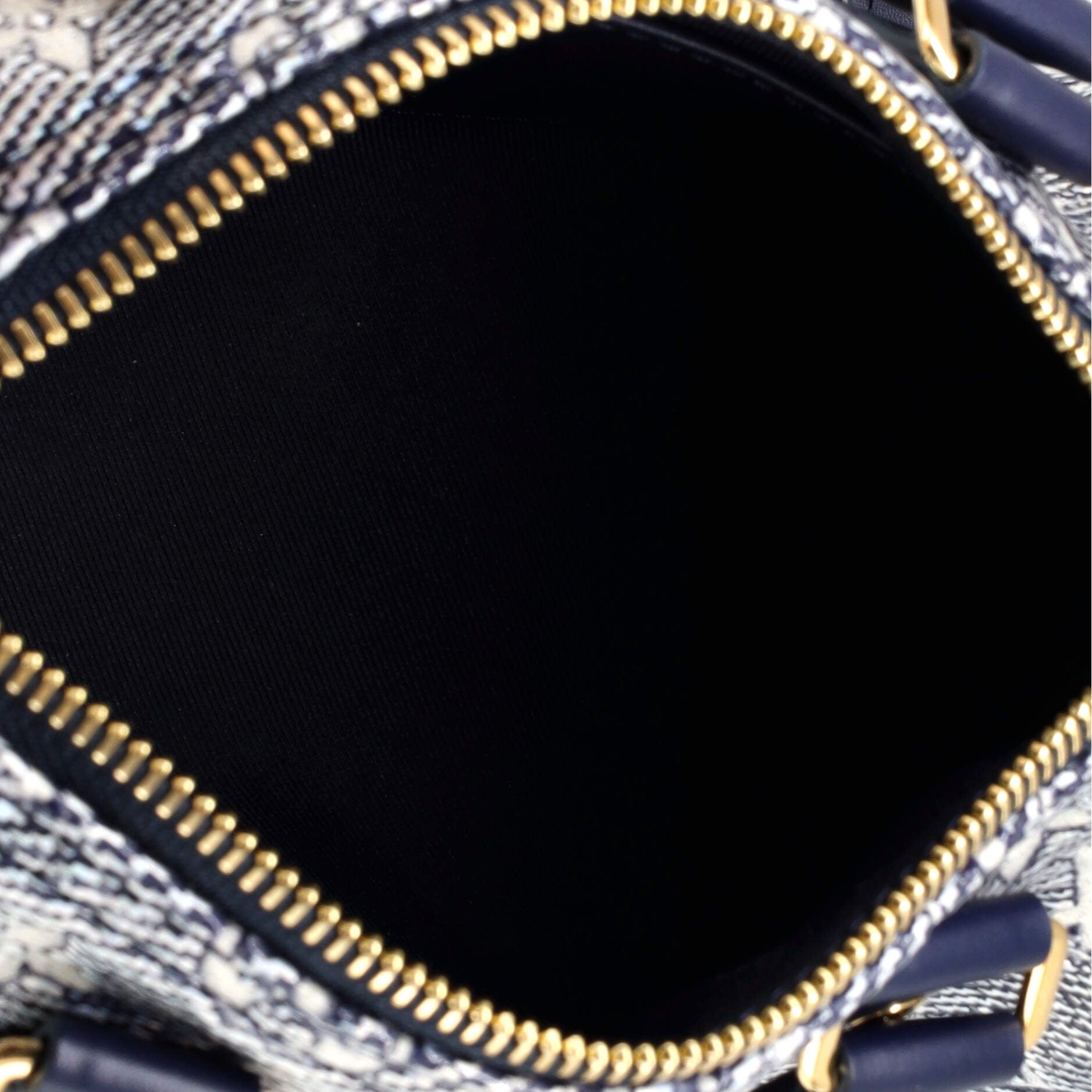 Louis Vuitton Speedy Bandouliere Bag Monoglam Jacquard Canvas 20