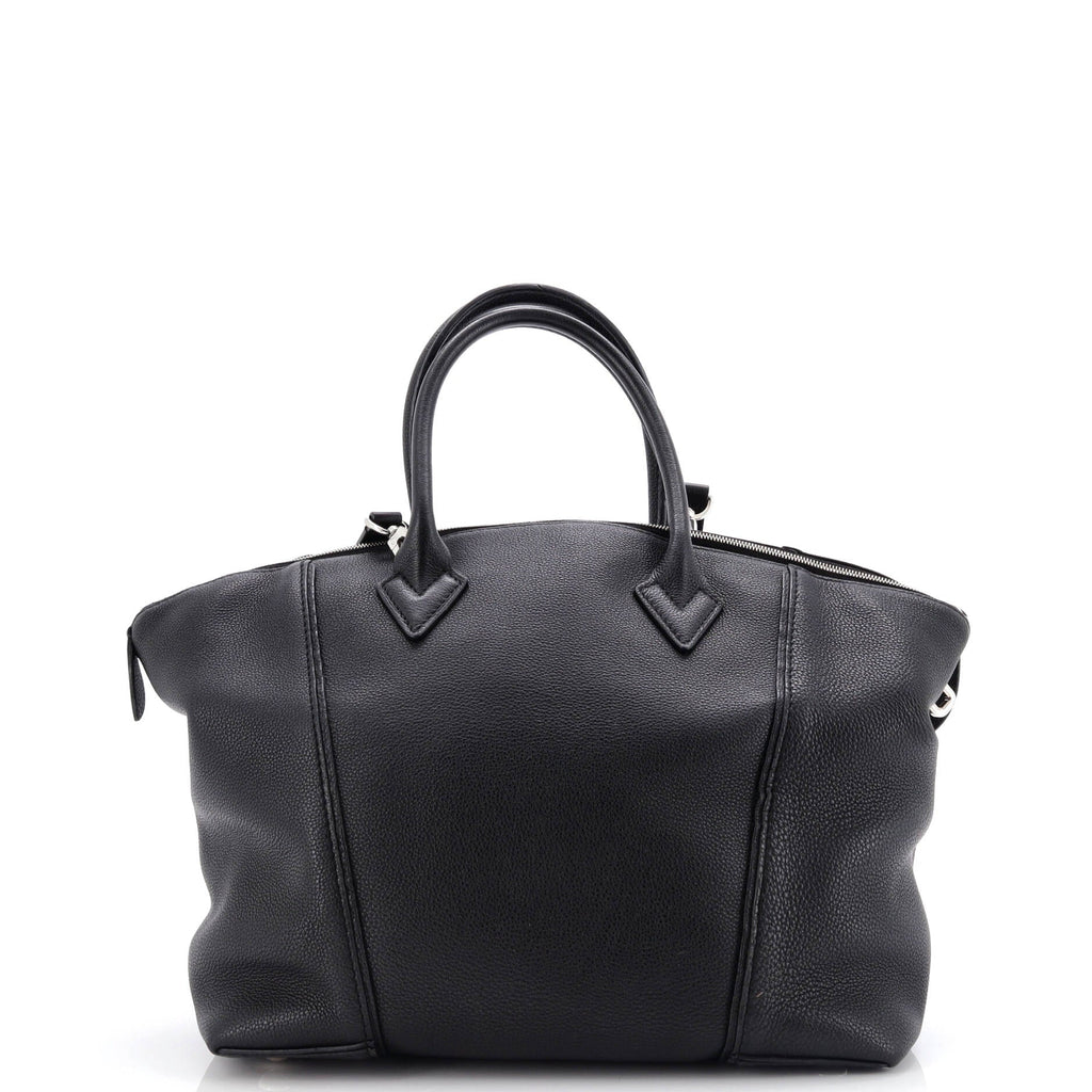 Louis Vuitton Soft Lockit Handbag Leather PM