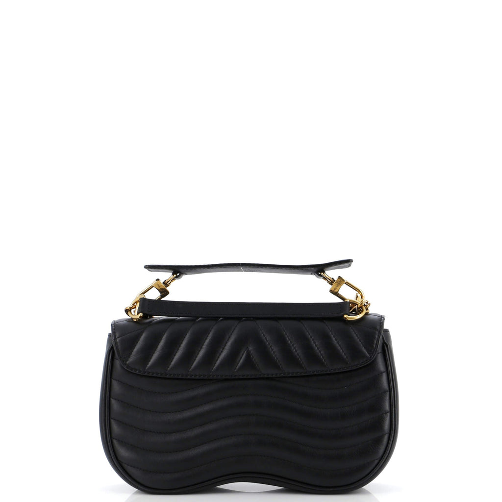 Louis Vuitton New Wave Chain Bag Limited Edition Love Lock Quilted Leather MM