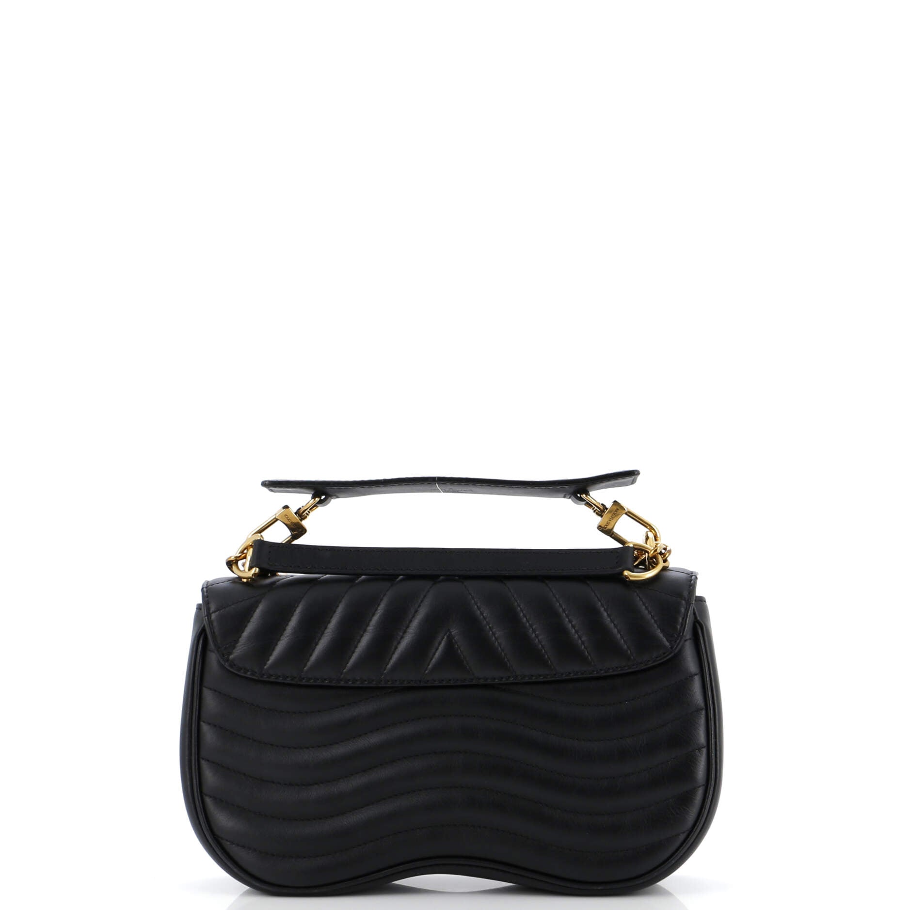 Louis Vuitton New Wave Chain Bag Limited Edition Love Lock Quilted Leather MM