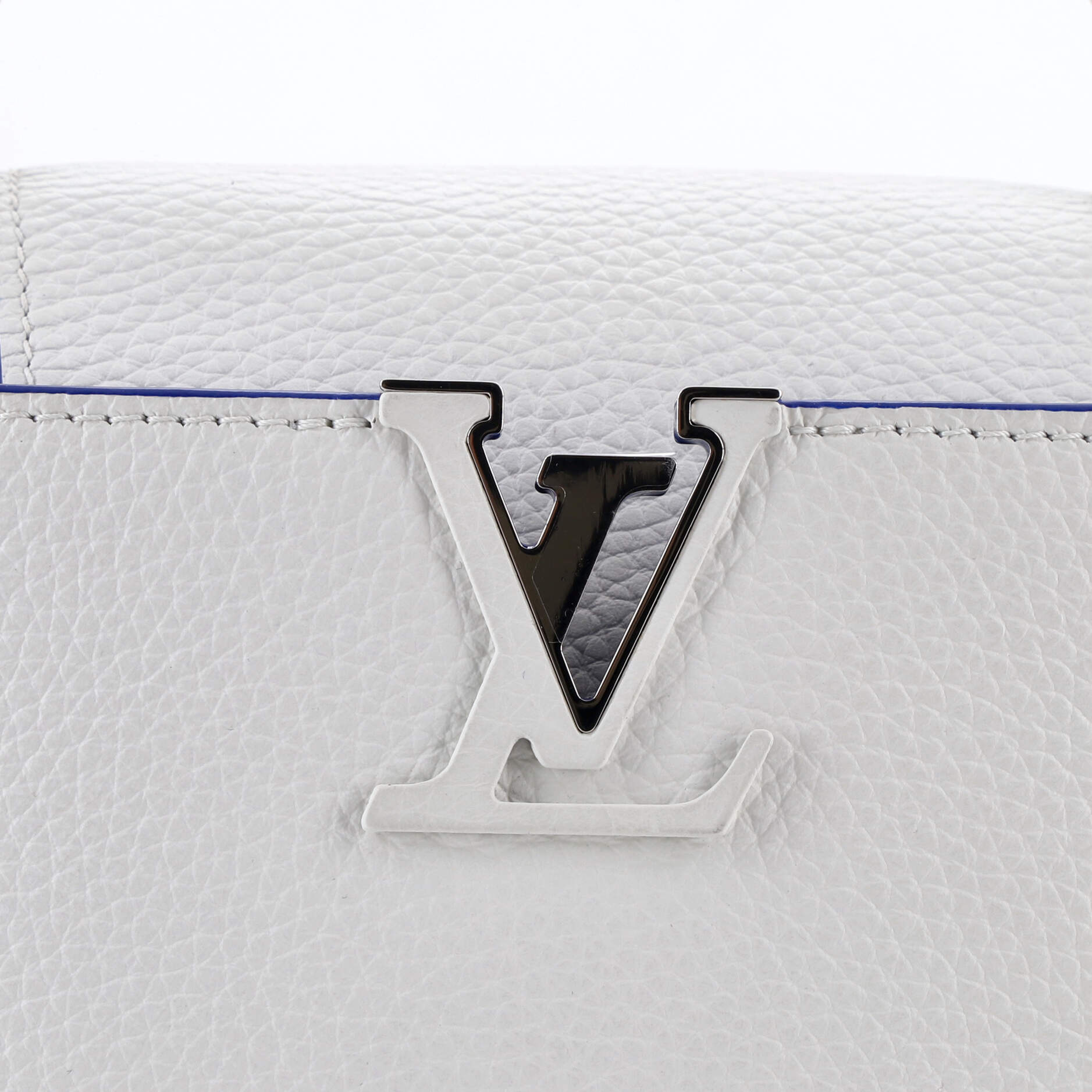 Louis Vuitton Capucines Bag Limited Edition Taurillion Leather with Monogram Flower Print Interior BB