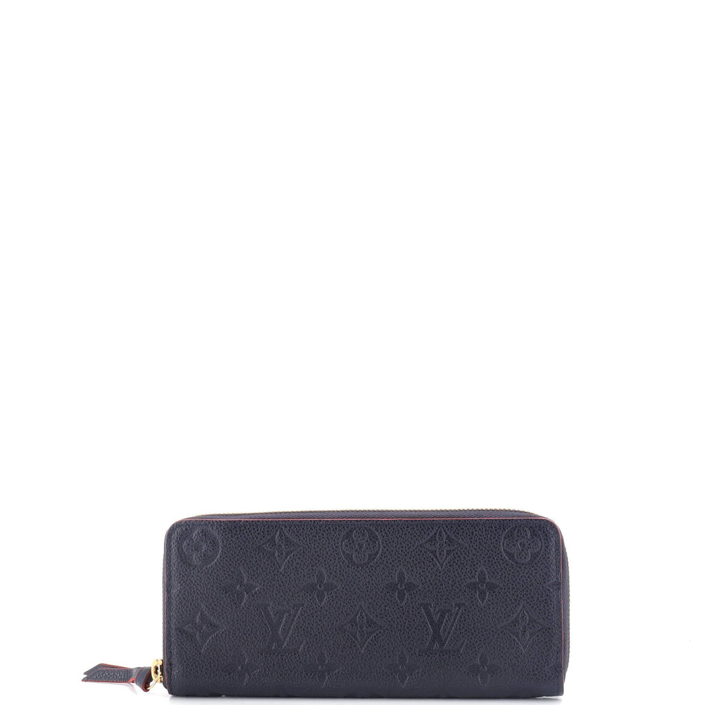 Louis Vuitton Clemence Wallet Monogram Empreinte Leather