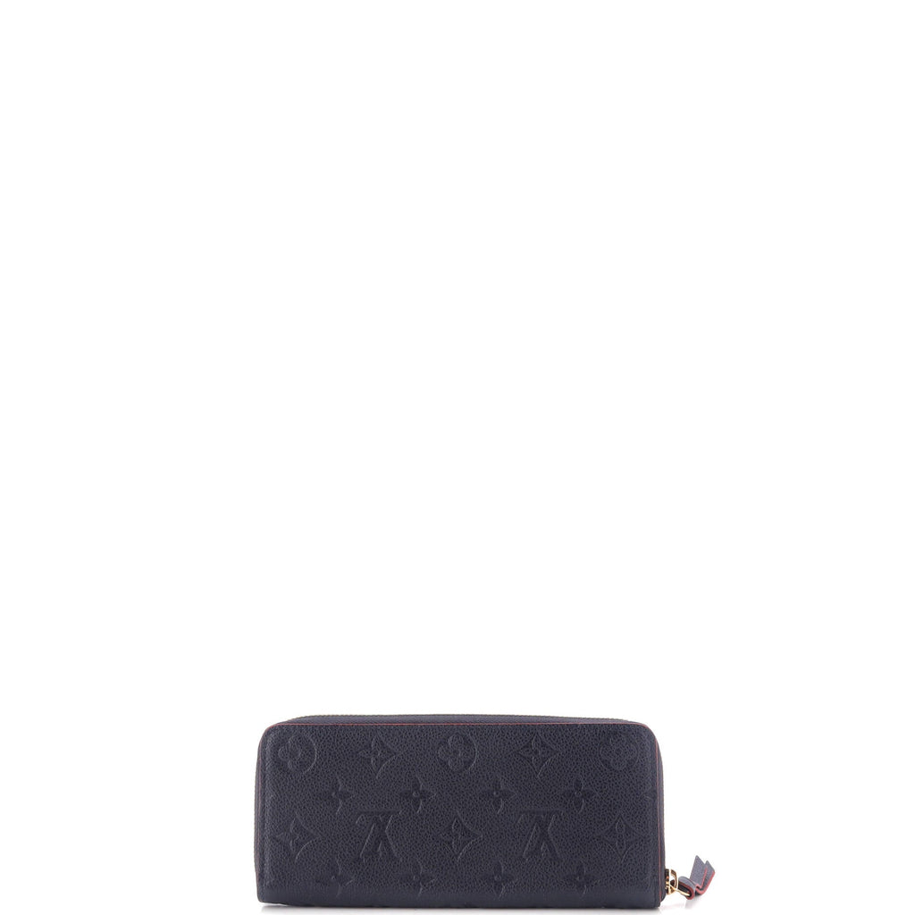 Louis Vuitton Clemence Wallet Monogram Empreinte Leather