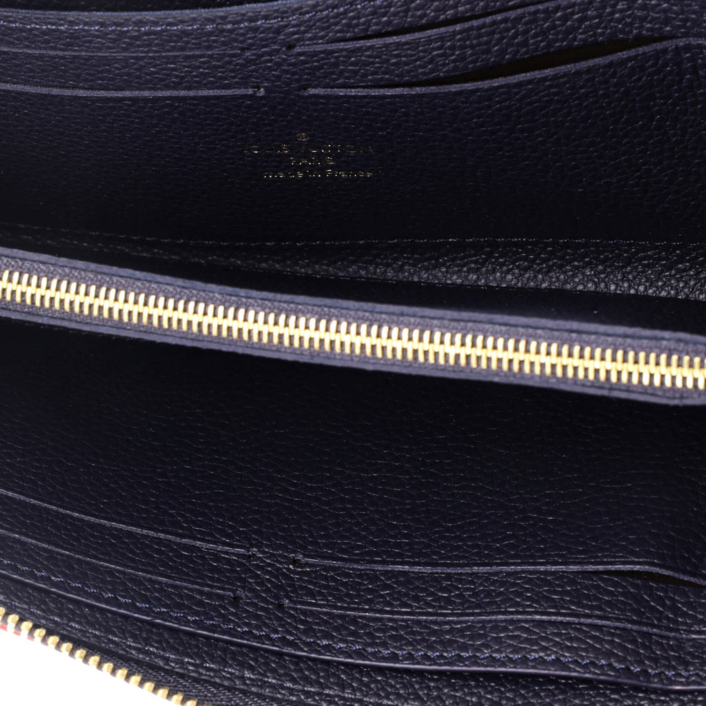 Louis Vuitton Clemence Wallet Monogram Empreinte Leather