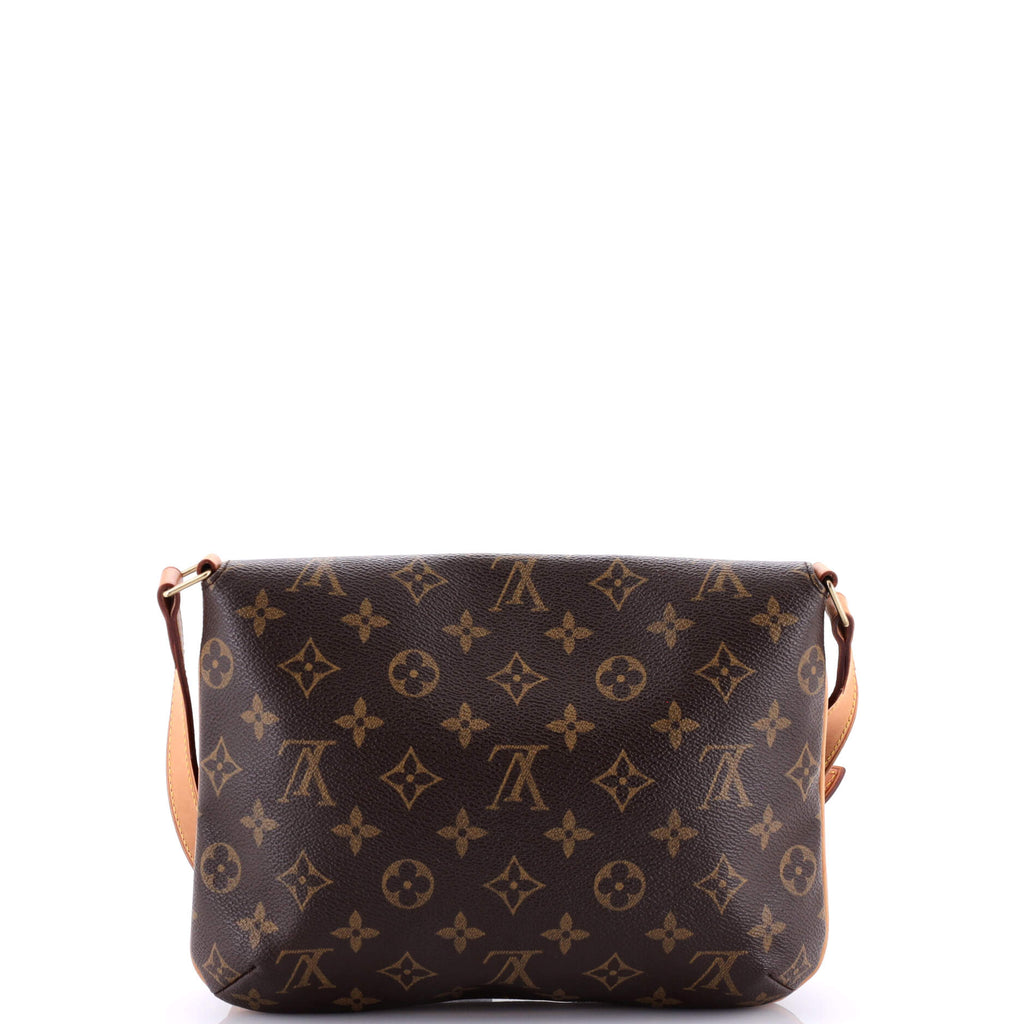 Louis Vuitton Musette Tango Handbag Monogram Canvas
