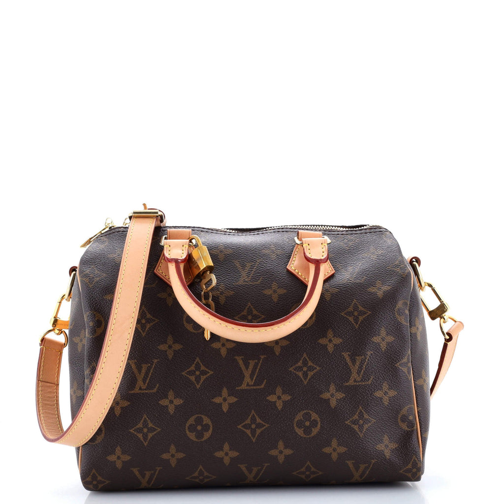 Louis Vuitton Speedy Bandouliere Bag Monogram Canvas 25