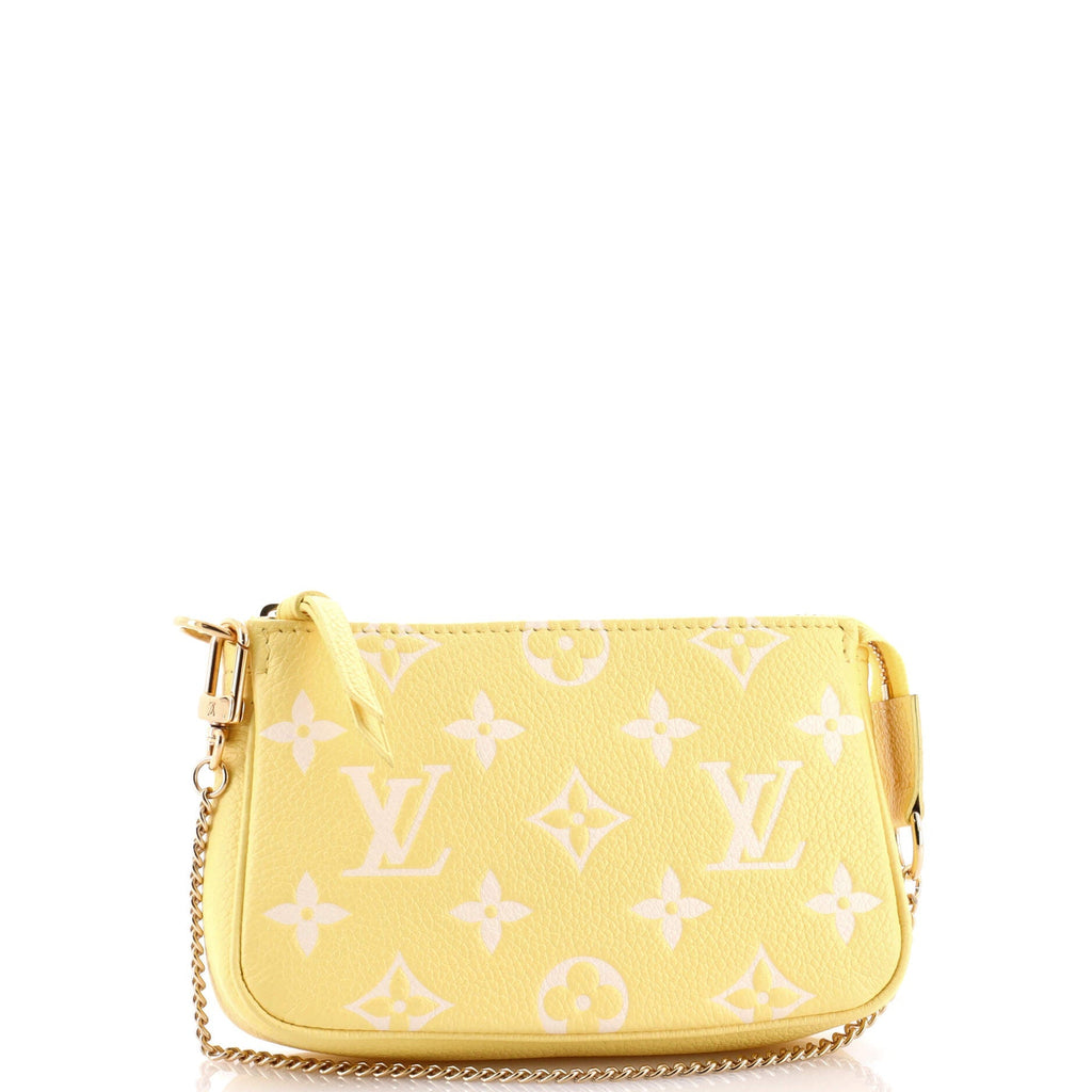 Louis Vuitton Pochette Accessoires Spring in the City Monogram Empreinte Leather Mini