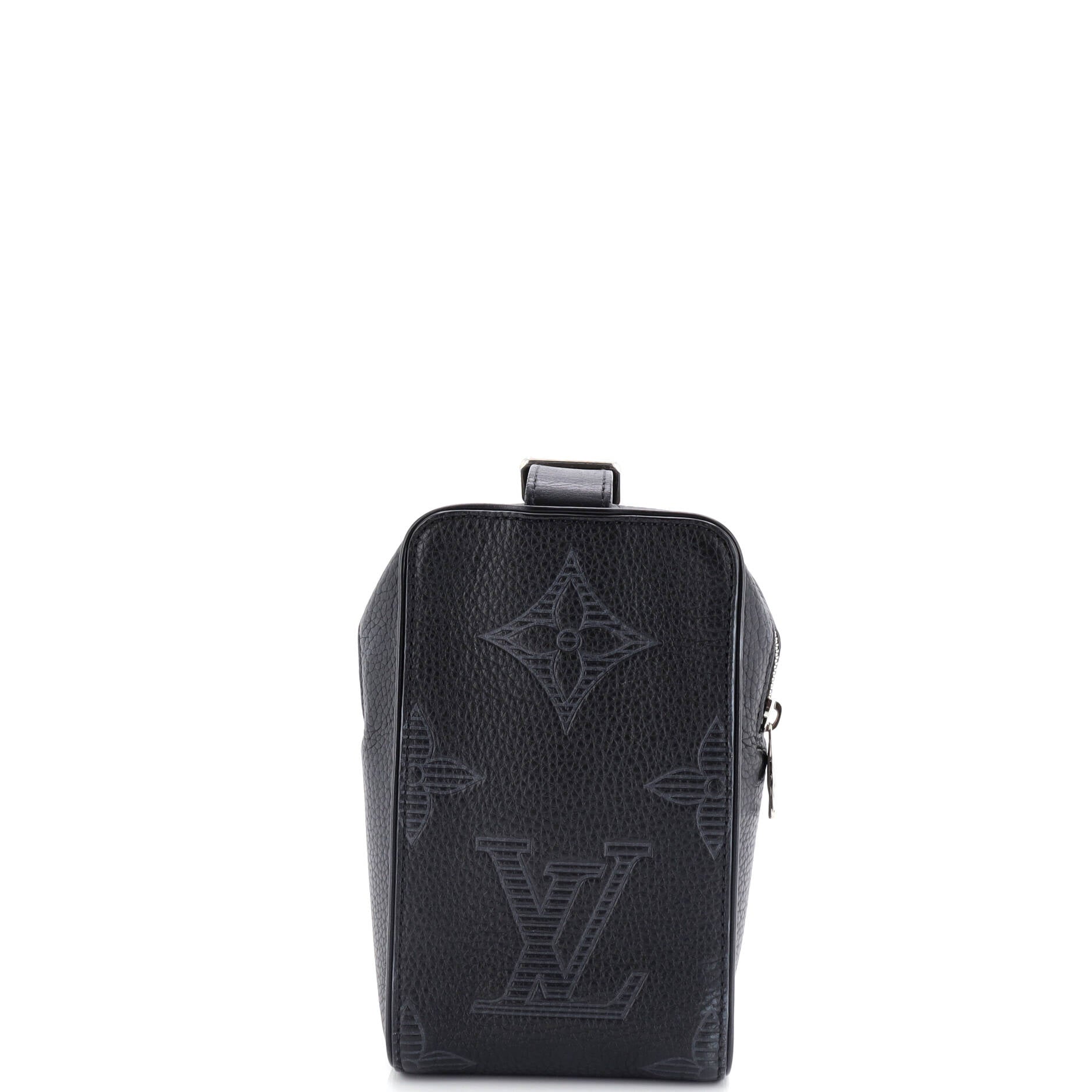 Louis Vuitton Wash Pouch Monogram Shadow Giant Taurillon Leather