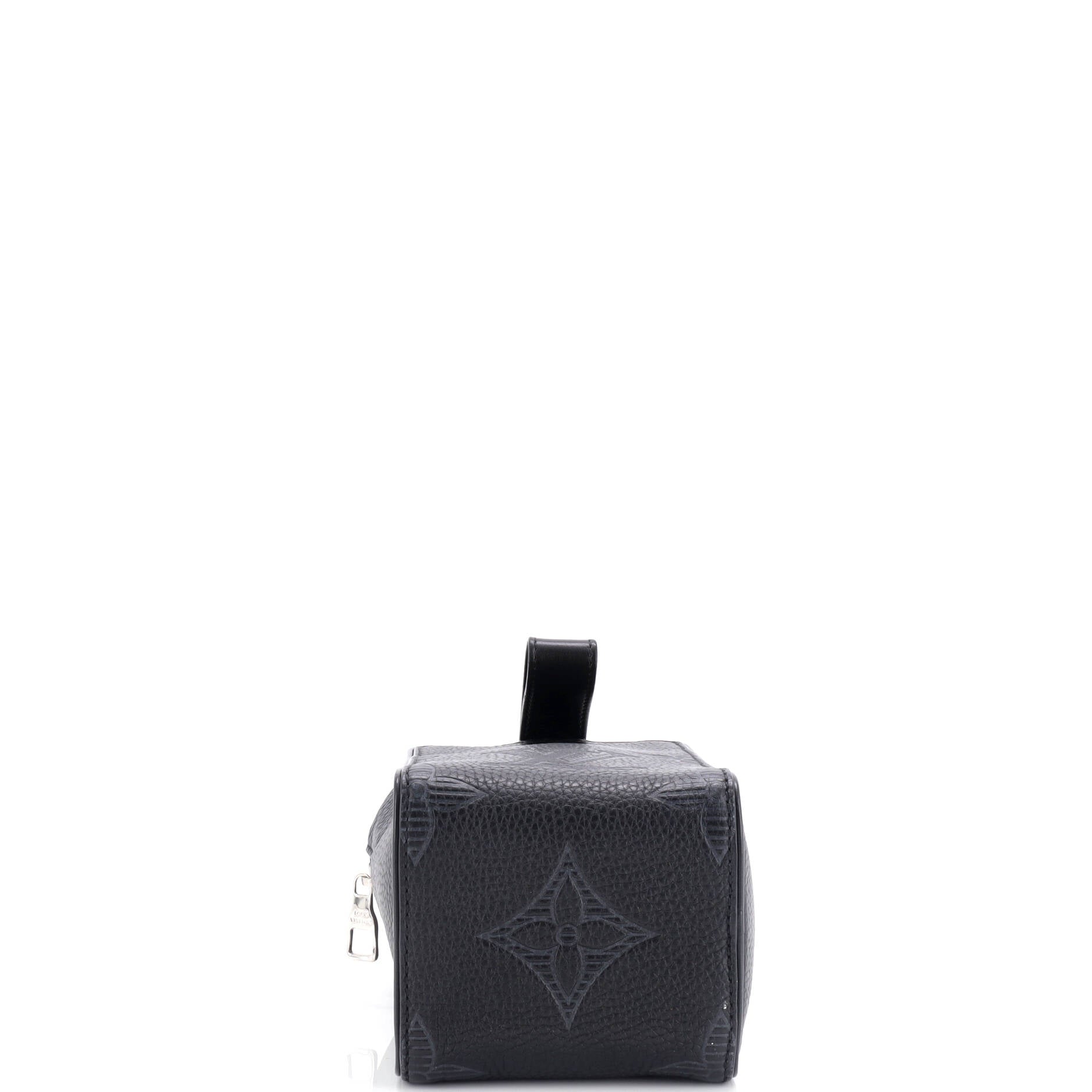 Louis Vuitton Wash Pouch Monogram Shadow Giant Taurillon Leather