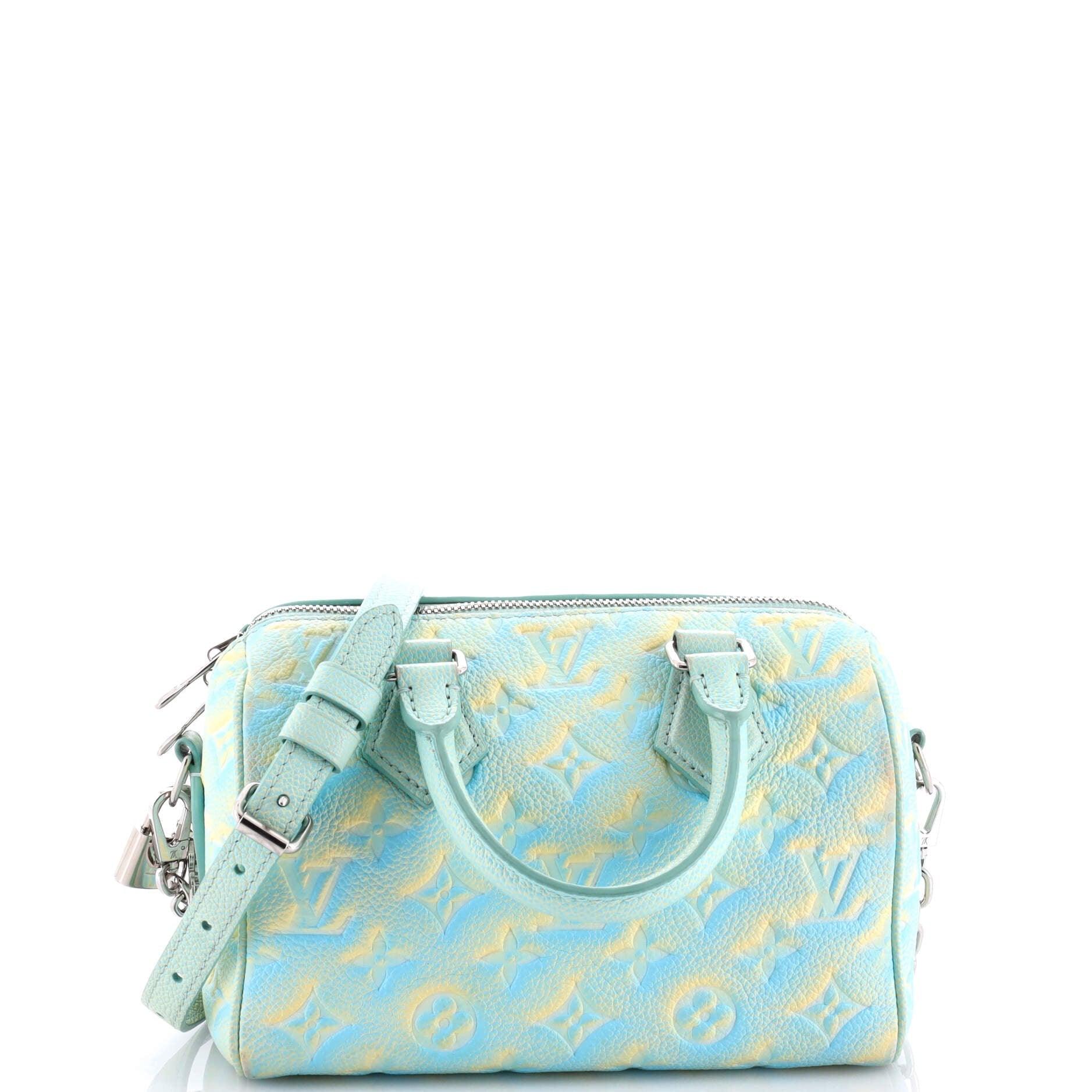 Louis Vuitton Speedy Bandouliere Bag Stardust Monogram Empreinte Leather 20