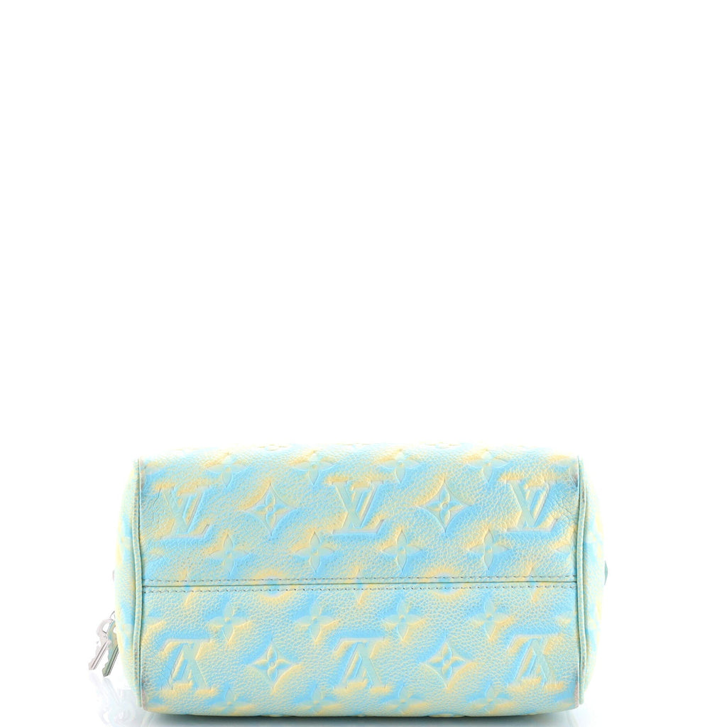 Louis Vuitton Speedy Bandouliere Bag Stardust Monogram Empreinte Leather 20