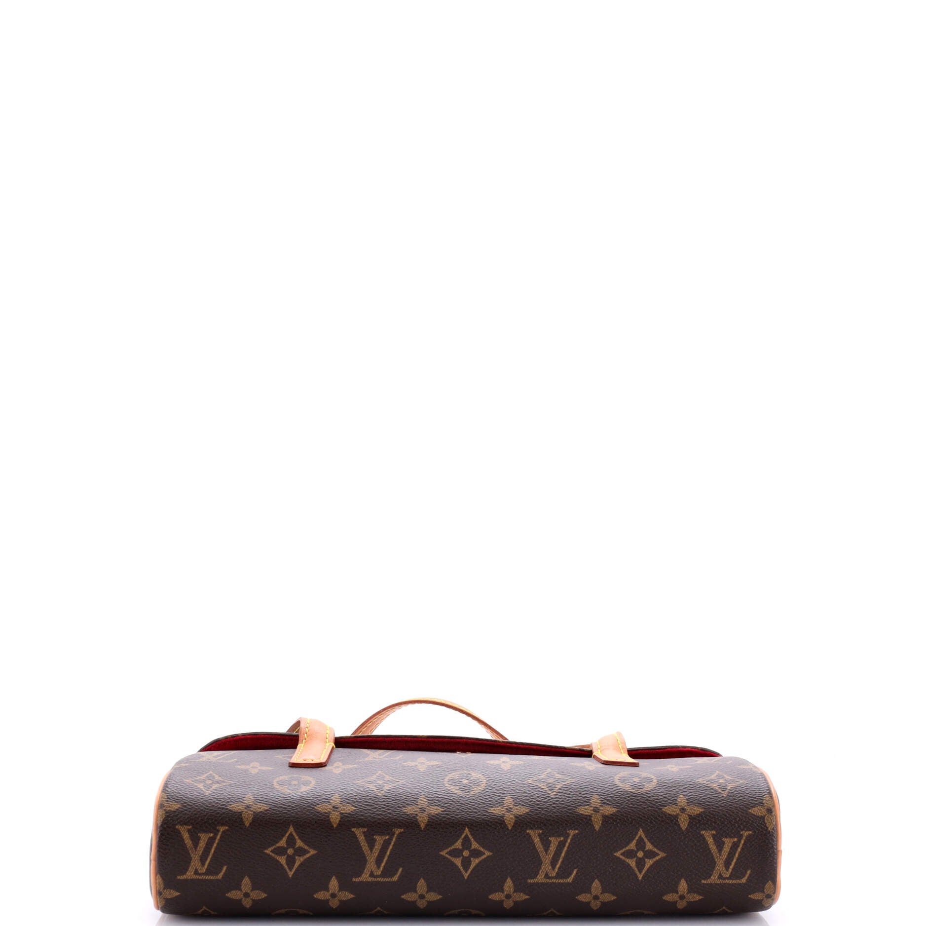 Louis Vuitton Sonatine Handbag Monogram Canvas