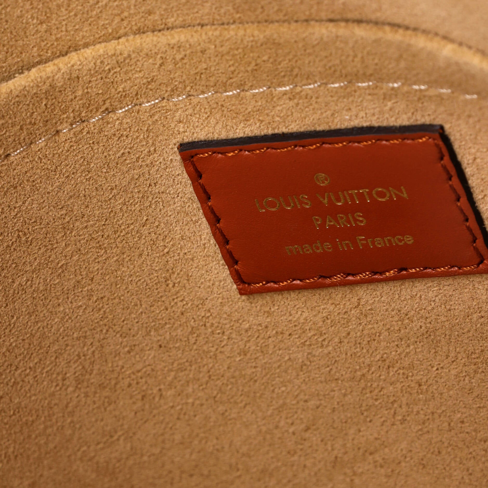Louis Vuitton On My Side Tote Monogram Tuffetage Leather MM