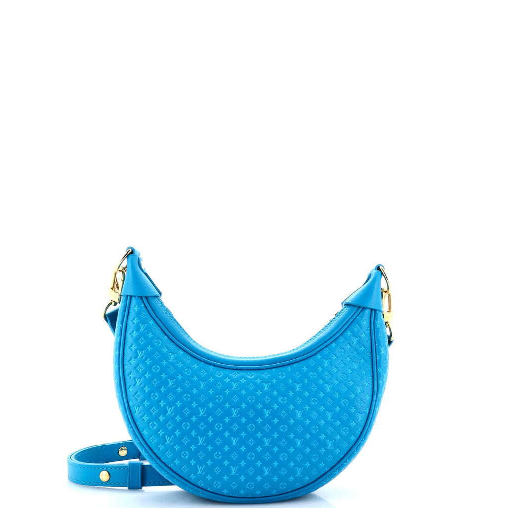 Louis Vuitton Loop Handbag Nanogram Embossed Leather
