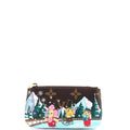 Louis Vuitton Key Pouch Limited Edition Vivienne Xmas Monogram Canvas