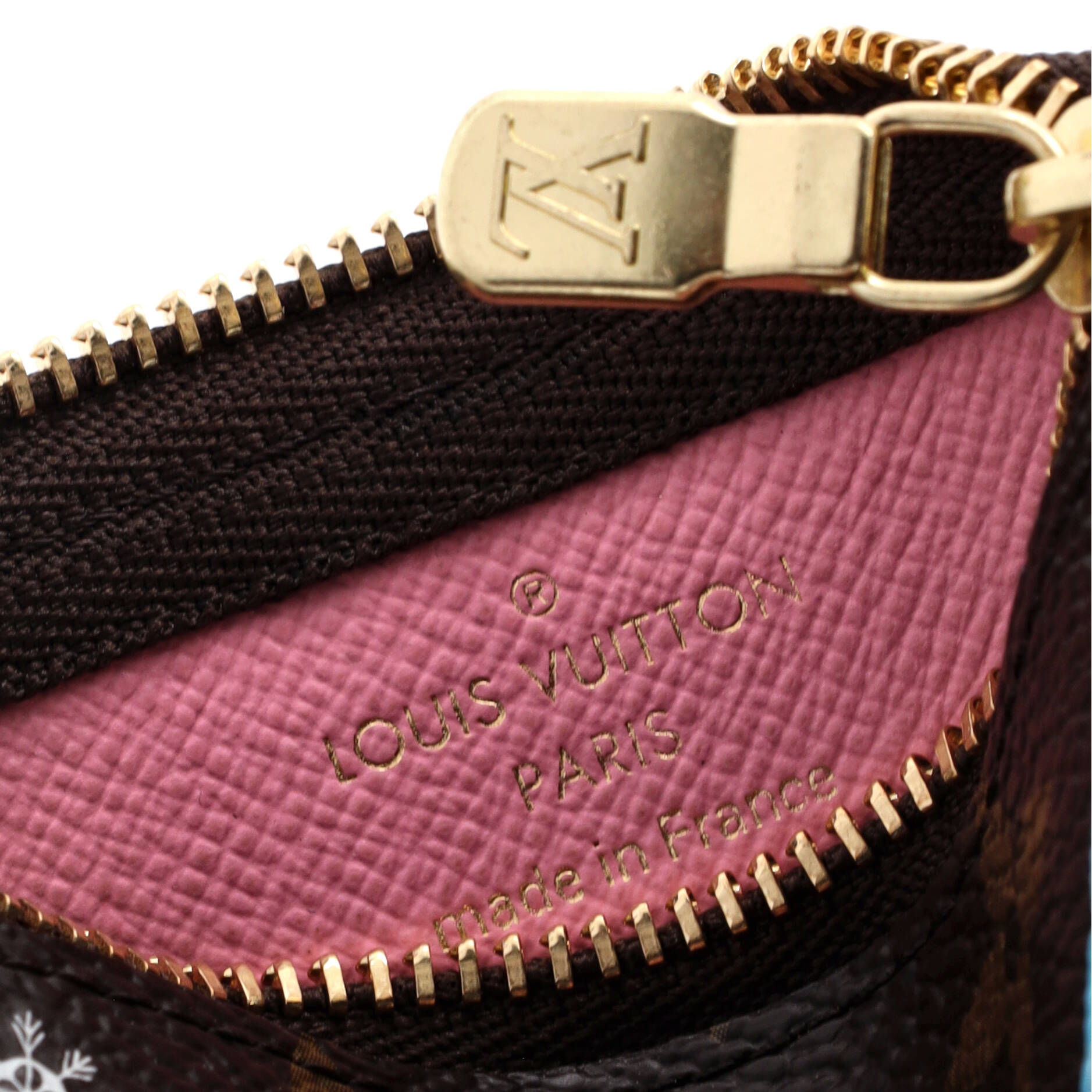 Louis Vuitton Key Pouch Limited Edition Vivienne Xmas Monogram Canvas