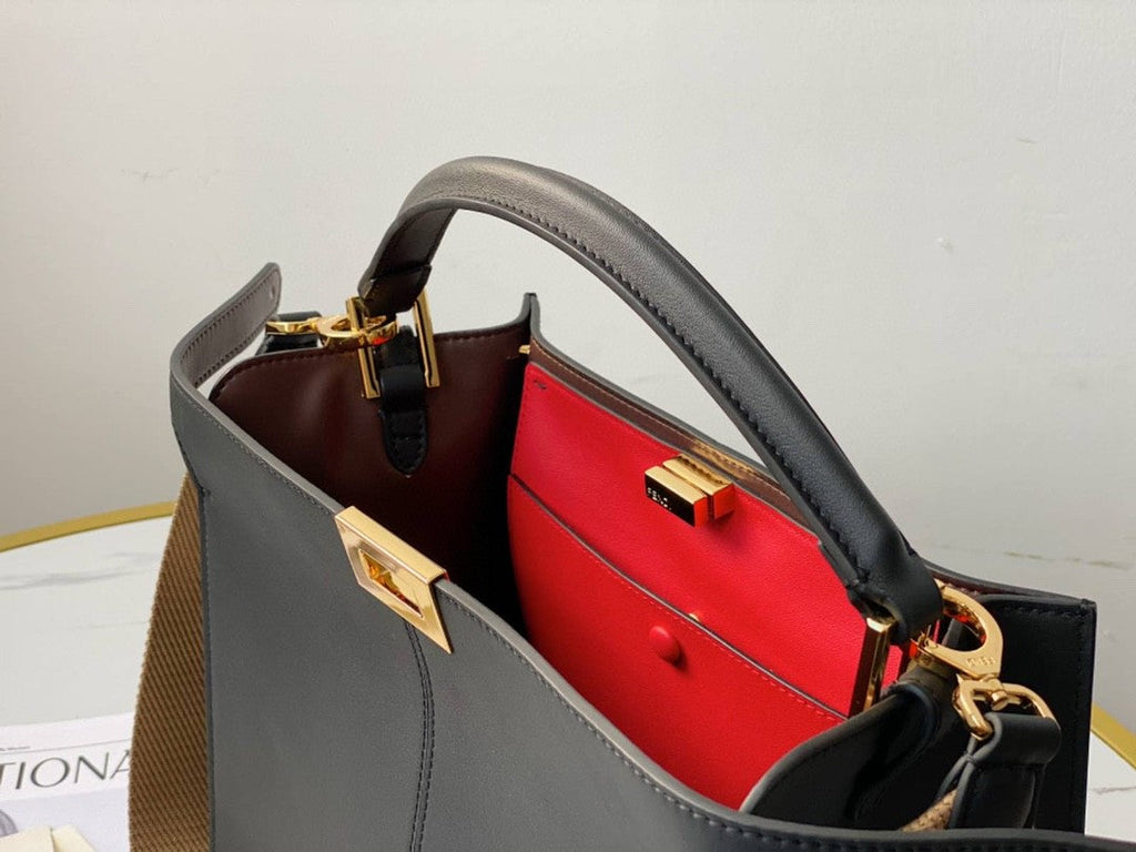 FI GlamI X-Lite Tote MeGLAMIum Black Bag For Woman 30cm/12in