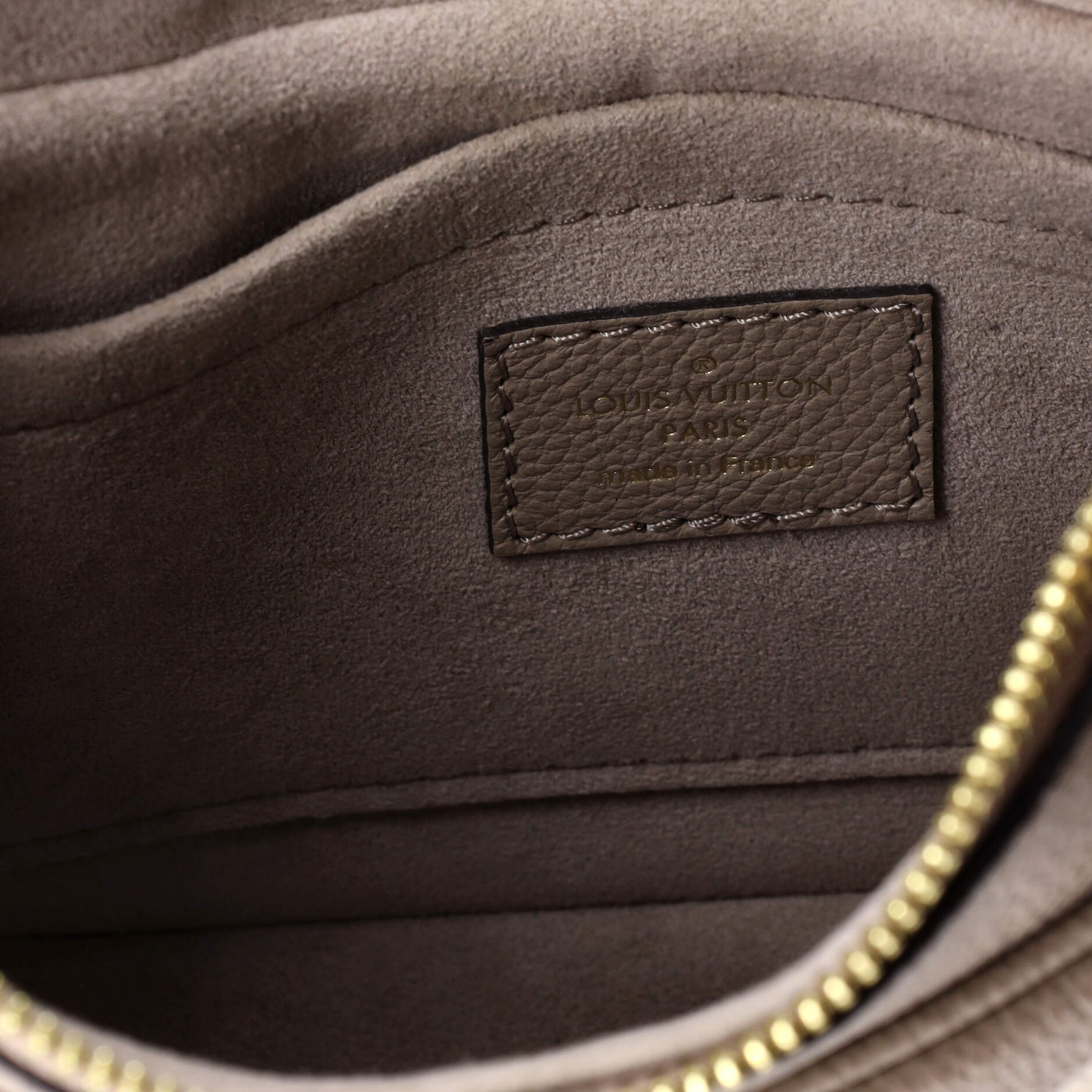 Louis Vuitton Bagatelle NM Handbag Bicolor Monogram Empreinte Giant