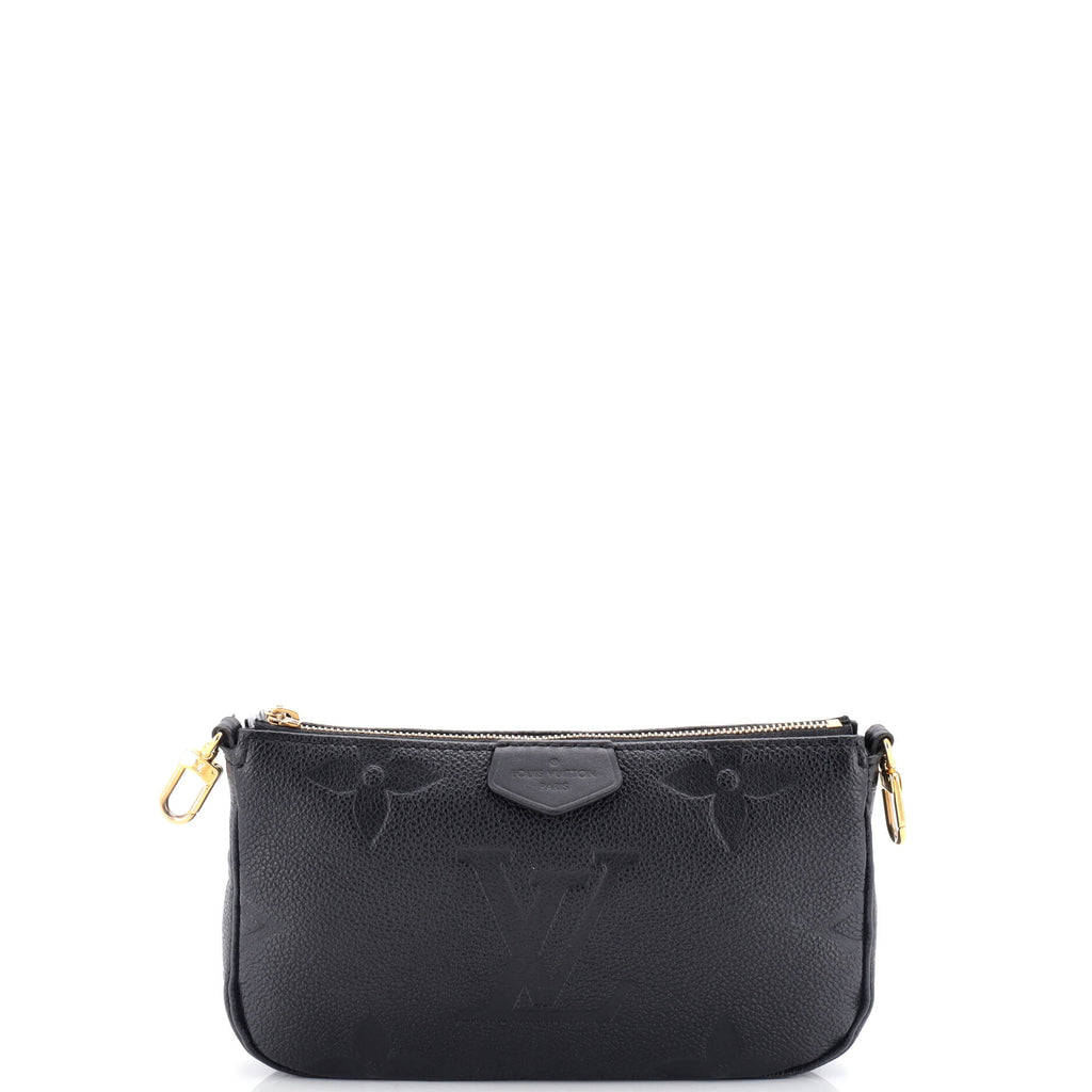 Louis Vuitton Multi Pochette Accessoires Pouch Monogram Empreinte Giant Small