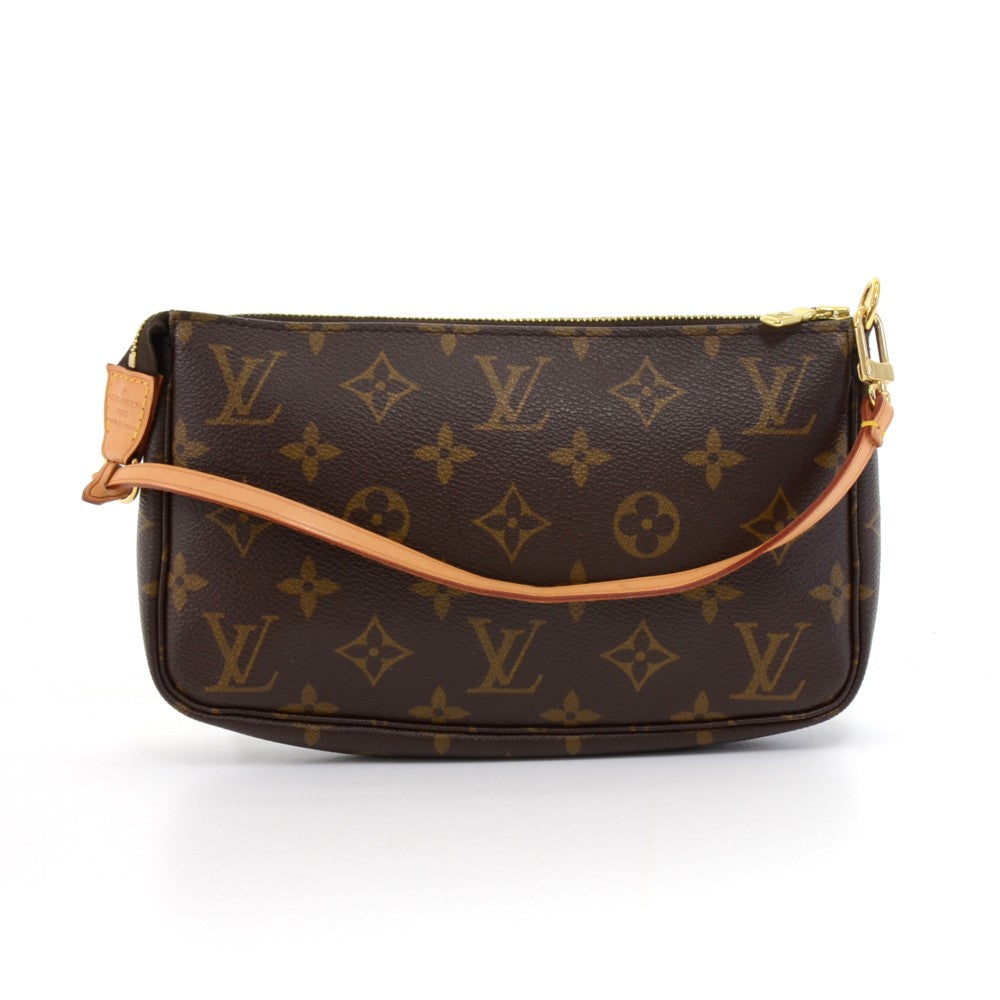 Louis Vuitto Pochette Accessoires Monogram Canvas Evening Bag